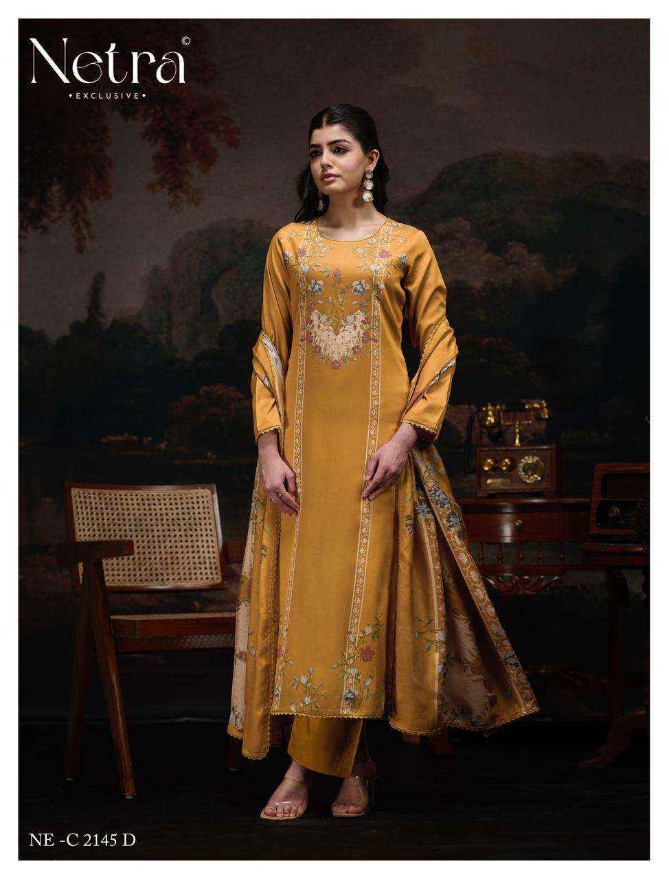 Netra Kristi Pure Cotton Premium Wear Dress _ Wholesale Surat Rate ( 6 Pcs Catalog )