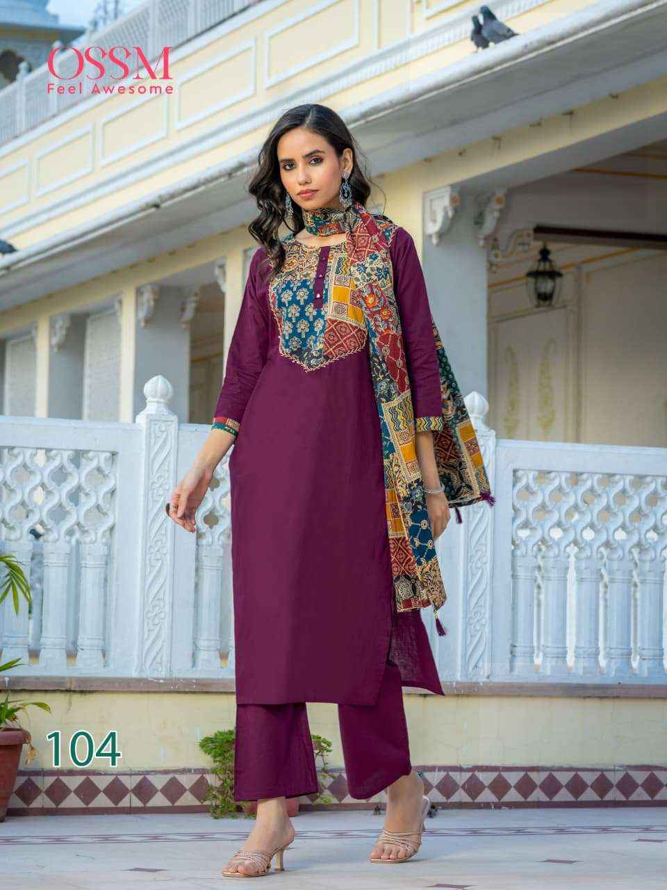 Ossm Mahek Vol 2 Cotton Kurti Combo Collection _ _ Latest Catalogue Wholesale Price ( 6 Pcs Catalog )
