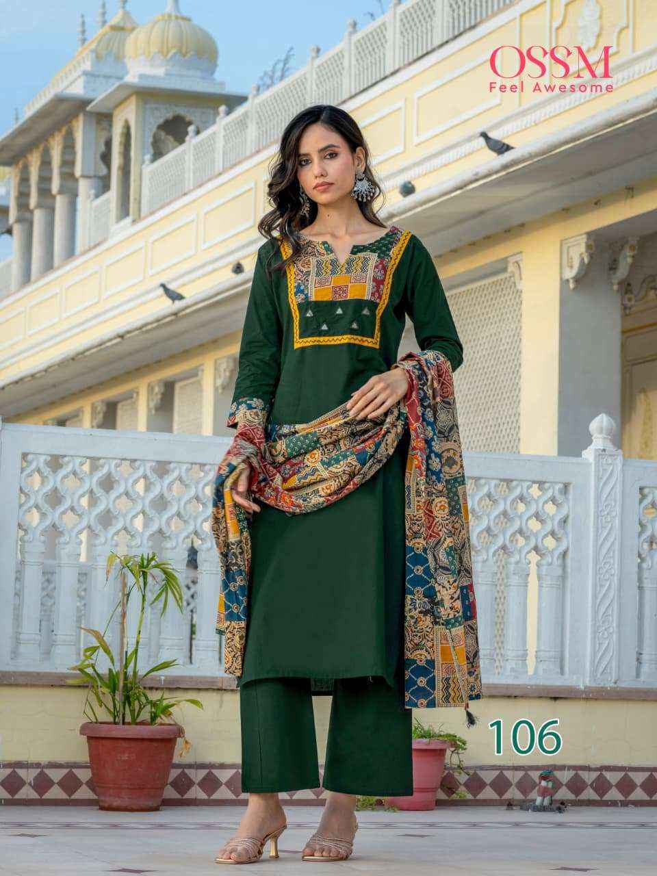 Ossm Mahek Vol 2 Cotton Kurti Combo Collection _ _ Latest Catalogue Wholesale Price ( 6 Pcs Catalog )