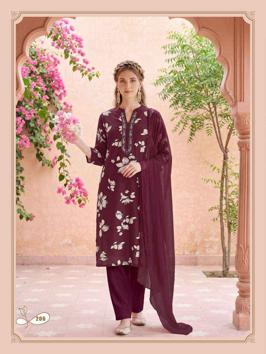 Ossm Mahima Vol 2 Readymade Fancy 3 Piece Set _ Wholesale Surat Collection ( 6 Pcs catalog )