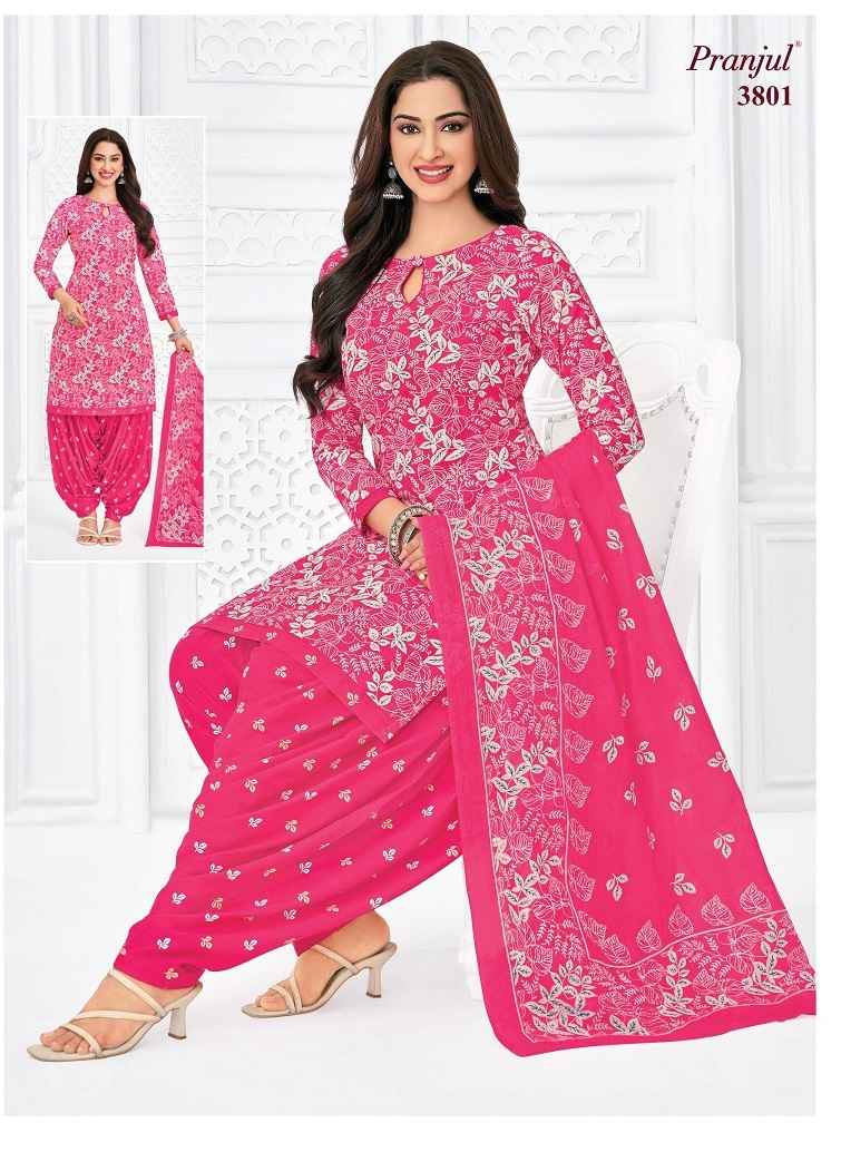 Pranjul Fashion - Buy Priyanshi Vol 38 nx Unstitched Cotton Dress Material ( 6 pcs Catalogue )