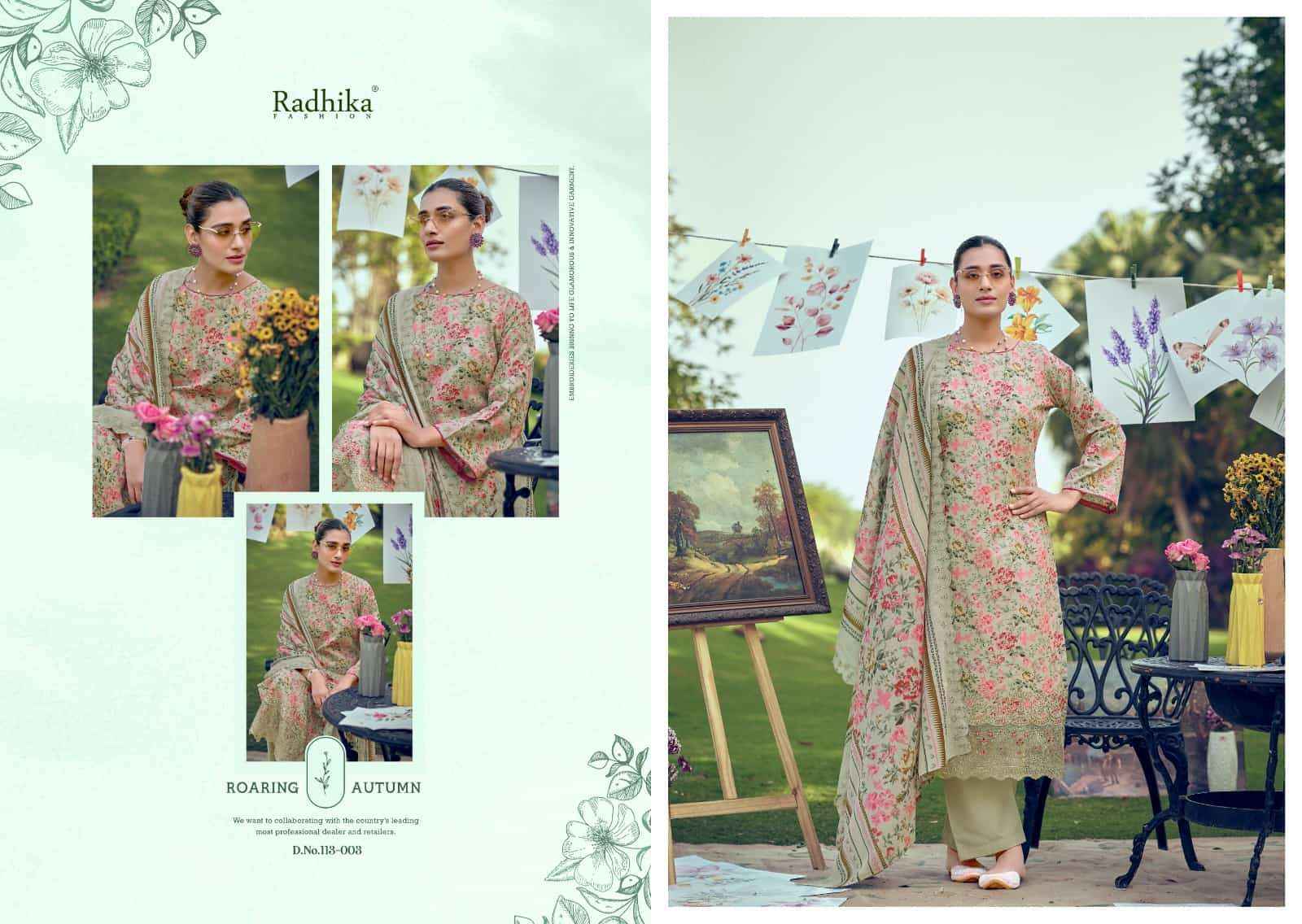 Radhika Azara Aliya Designer Printed Pure Lawn Suit _Wholesale Online Dealer ( 6 Pcs catalog )