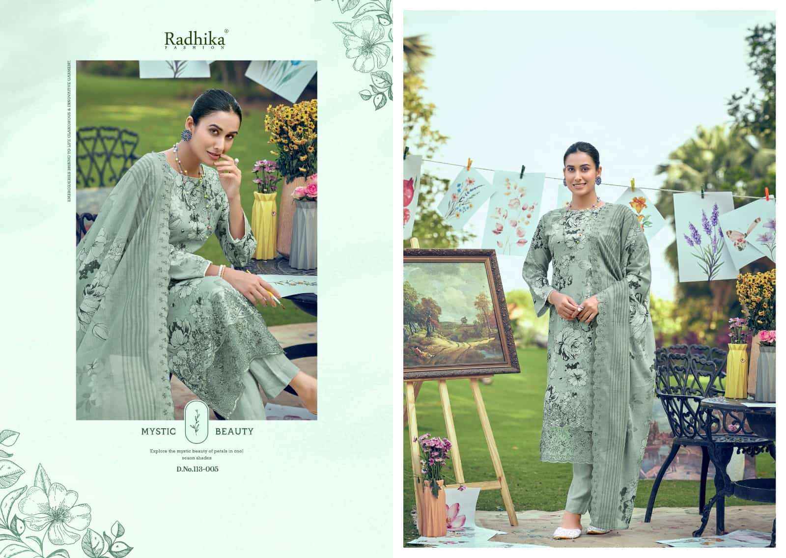Radhika Azara Aliya Designer Printed Pure Lawn Suit _Wholesale Online Dealer ( 6 Pcs catalog )