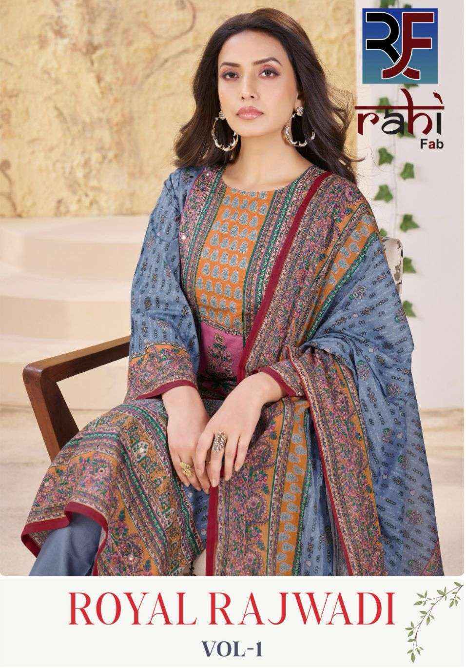Rahi Fab Royal Rajwadi Vol 1 Readymade Lawn Cotton Suit _ Wholesale Surat ( 8 Pcs Catalog )
