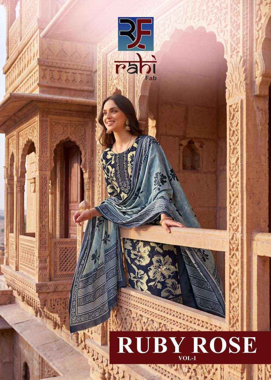 Rahi Fab Ruby Rose Vol 1 Cotton Dress Wholesale Dealer Surat ( 8 pcs Catalogue )