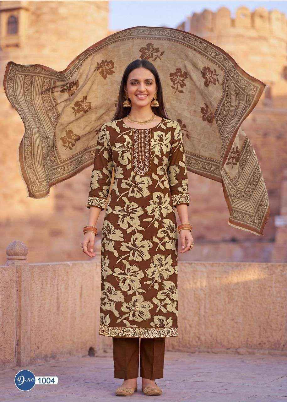 Rahi Fab Ruby Rose Vol 1 Cotton Dress Wholesale Dealer Surat ( 8 pcs Catalogue )