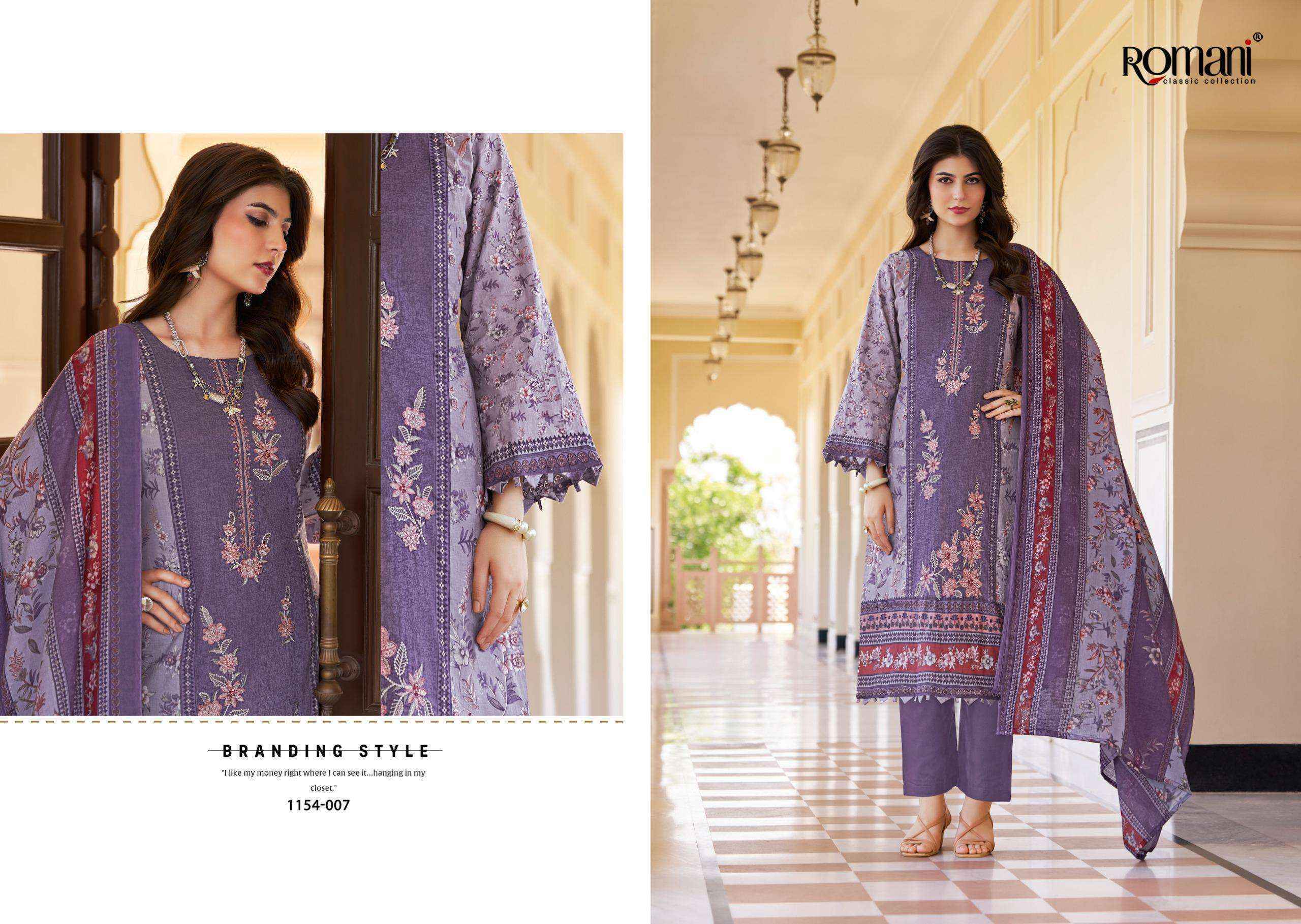 Romani Aarzu Vol 34 wholesale, Ladies Dress Wholesale Supplier ( 8 pcs Catalogue )