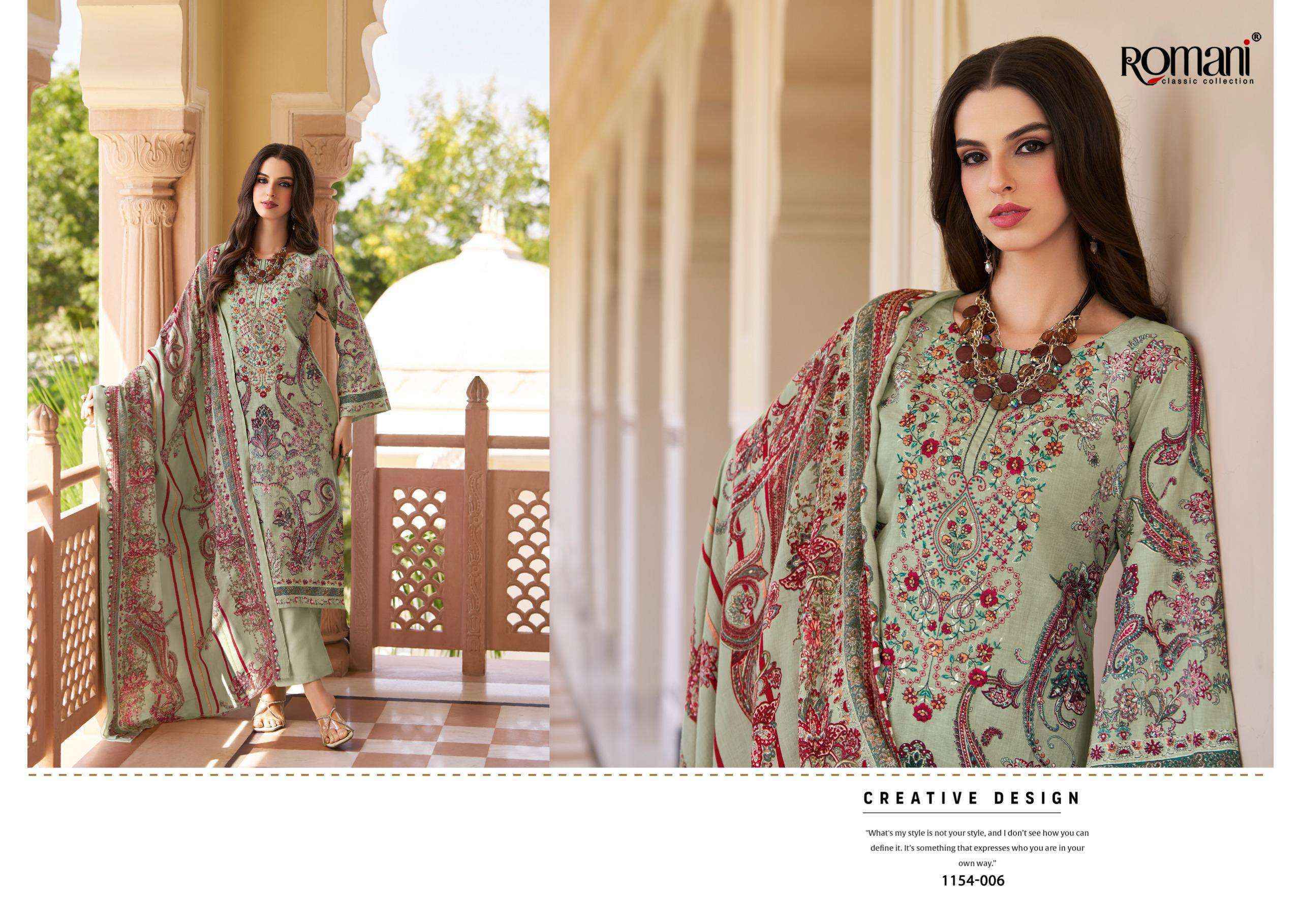 Romani Aarzu Vol 34 wholesale, Ladies Dress Wholesale Supplier ( 8 pcs Catalogue )