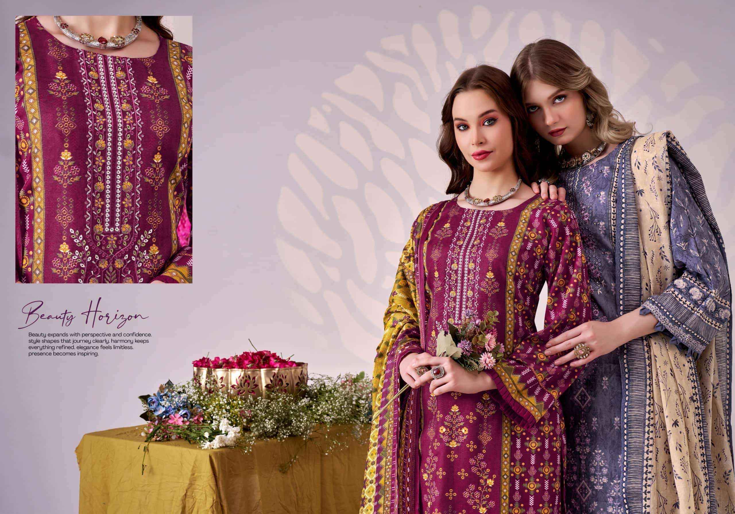 Romani Bin Kareem Vol 5 Printed Cotton Dress Material Wholesale Surat Rate ( 8 Pcs Catalog )
