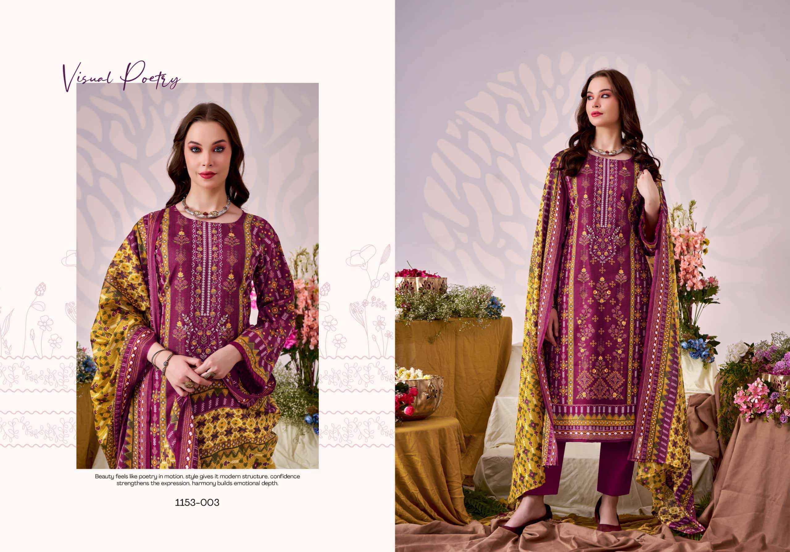 Romani Bin Kareem Vol 5 Printed Cotton Dress Material Wholesale Surat Rate ( 8 Pcs Catalog )