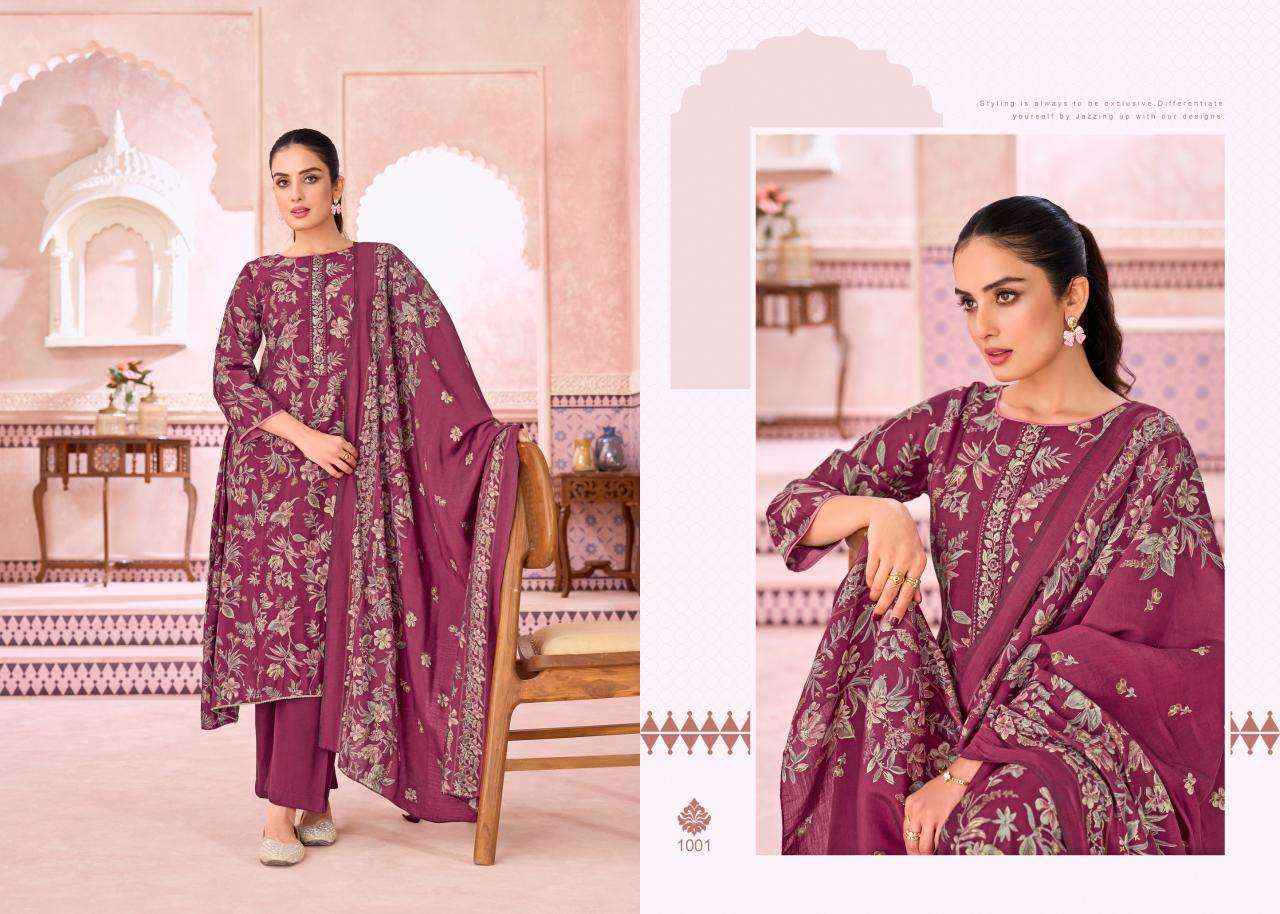 Salvi Fashion Sayuri Silk Plus Fancy Modal Silk Ladies Suit _ Wholesale Textile Market ( 8 Pcs Catalog )