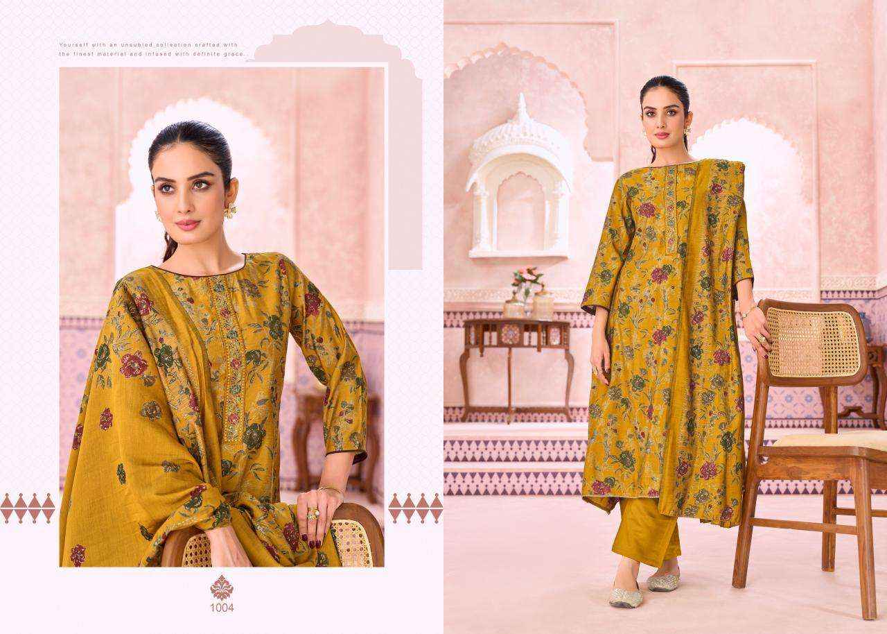 Salvi Fashion Sayuri Silk Plus Fancy Modal Silk Ladies Suit _ Wholesale Textile Market ( 8 Pcs Catalog )