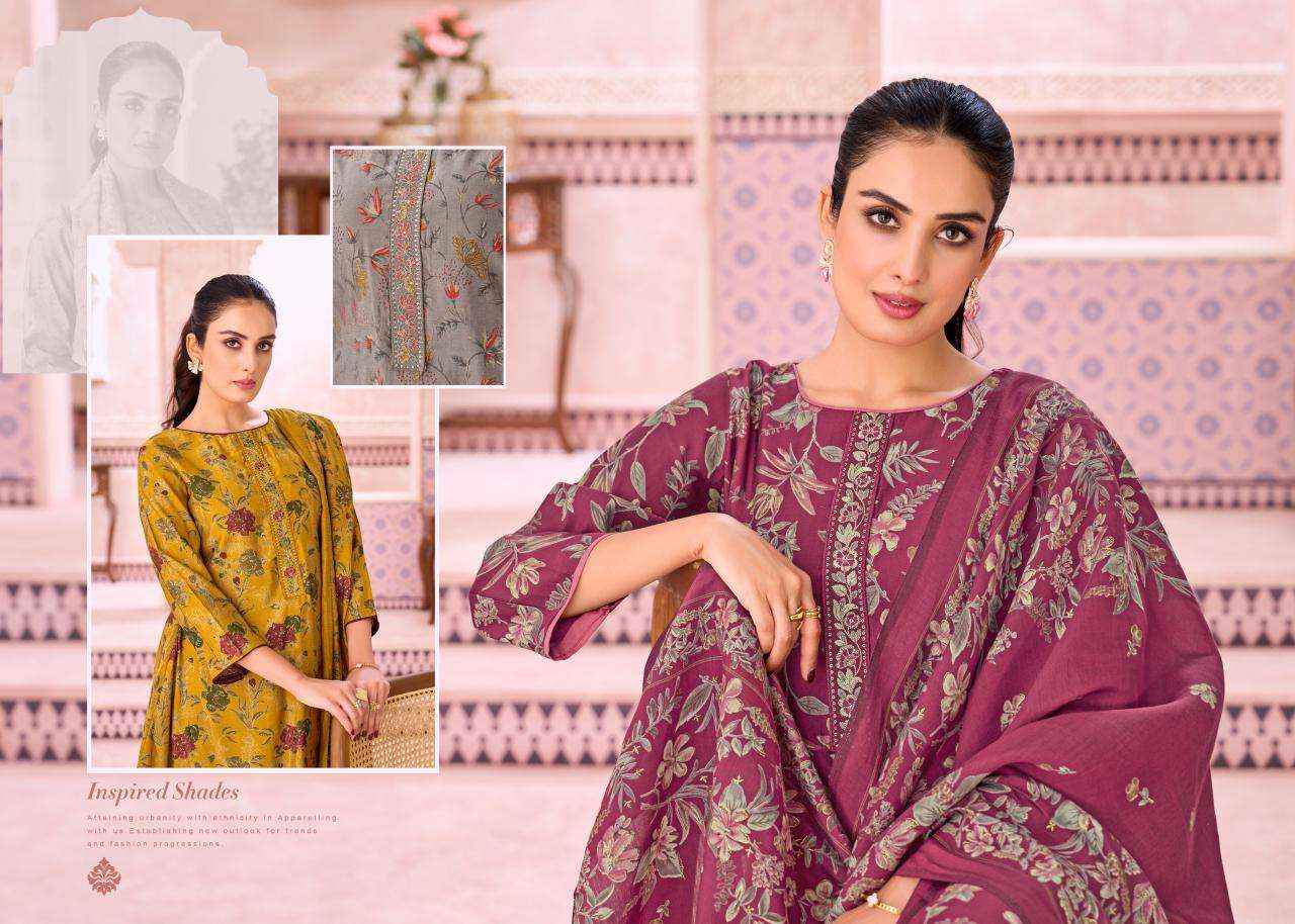 Salvi Fashion Sayuri Silk Plus Fancy Modal Silk Ladies Suit _ Wholesale Textile Market ( 8 Pcs Catalog )