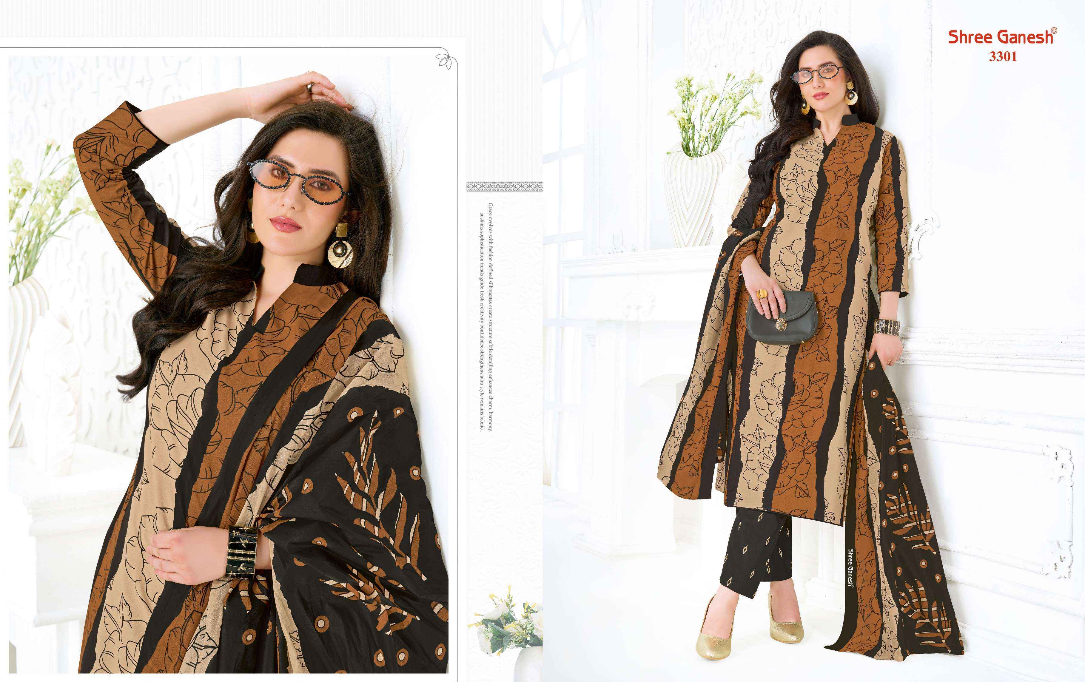 Shree Ganesh Samaiyra Vol 23 Cotton Dress Material Wholesale Surat Rate ( 20 Pcs Catalog )