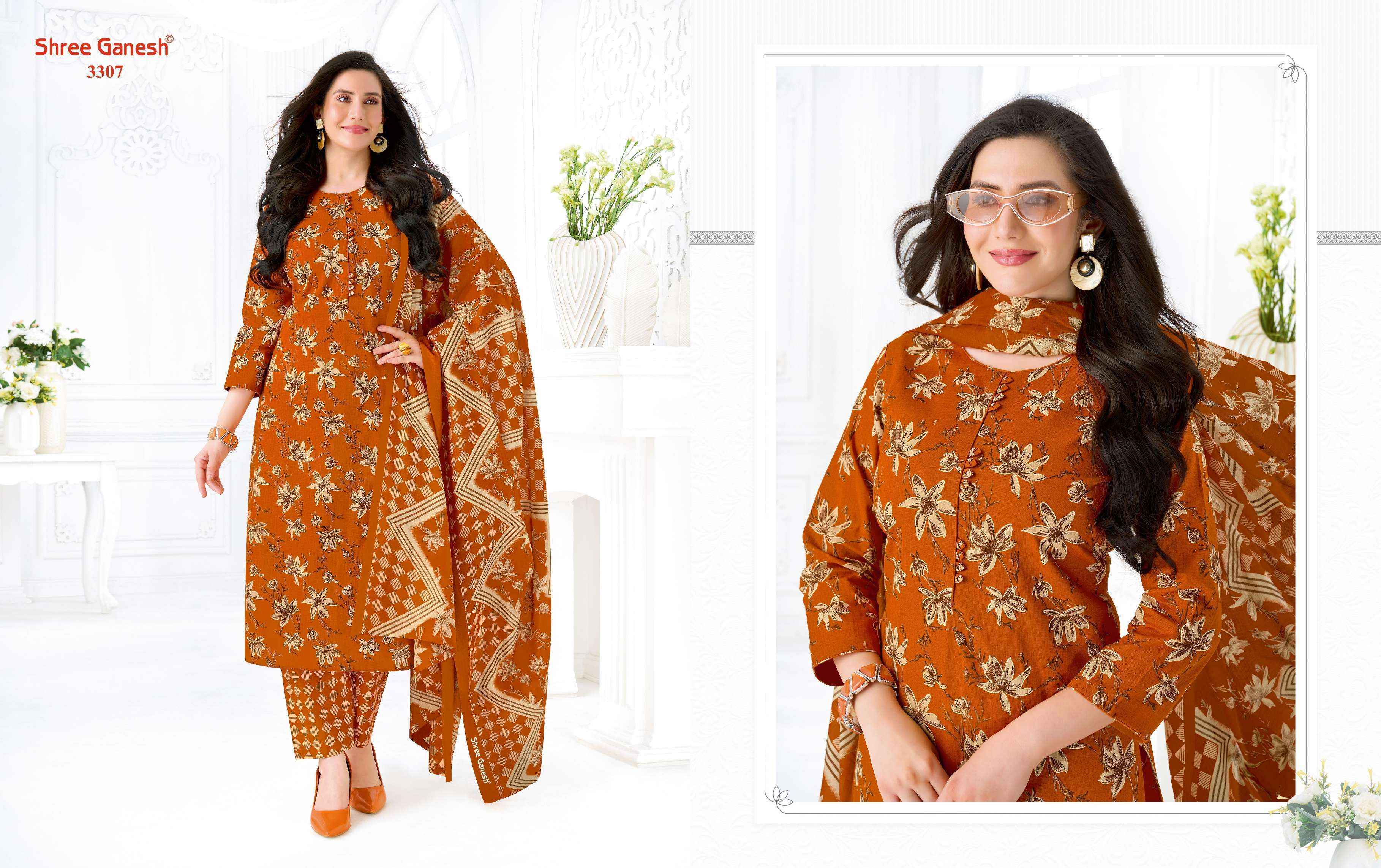 Shree Ganesh Samaiyra Vol 23 Cotton Dress Material Wholesale Surat Rate ( 20 Pcs Catalog )