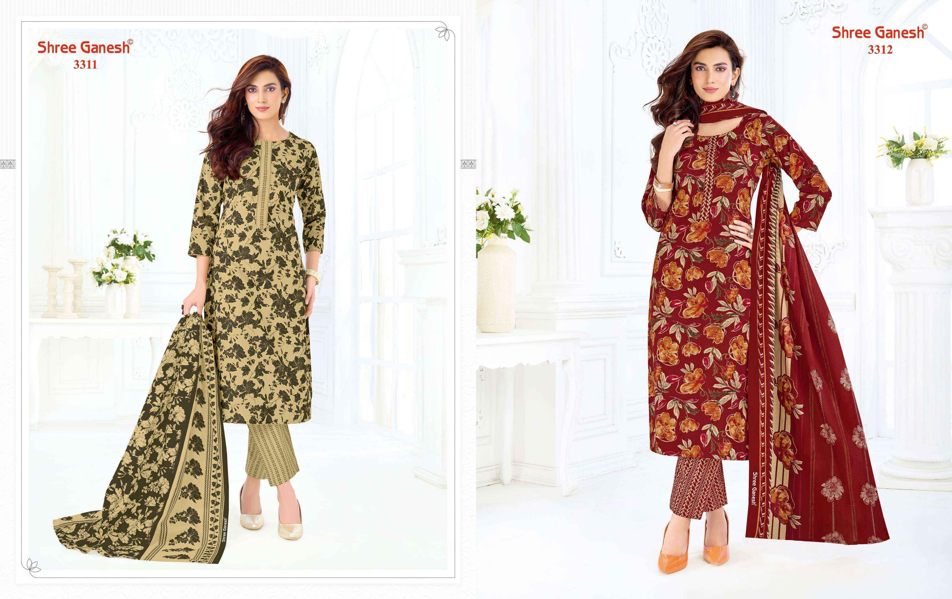 Shree Ganesh Samaiyra Vol 23 Readymade Cotton Dress 20 pcs catalog