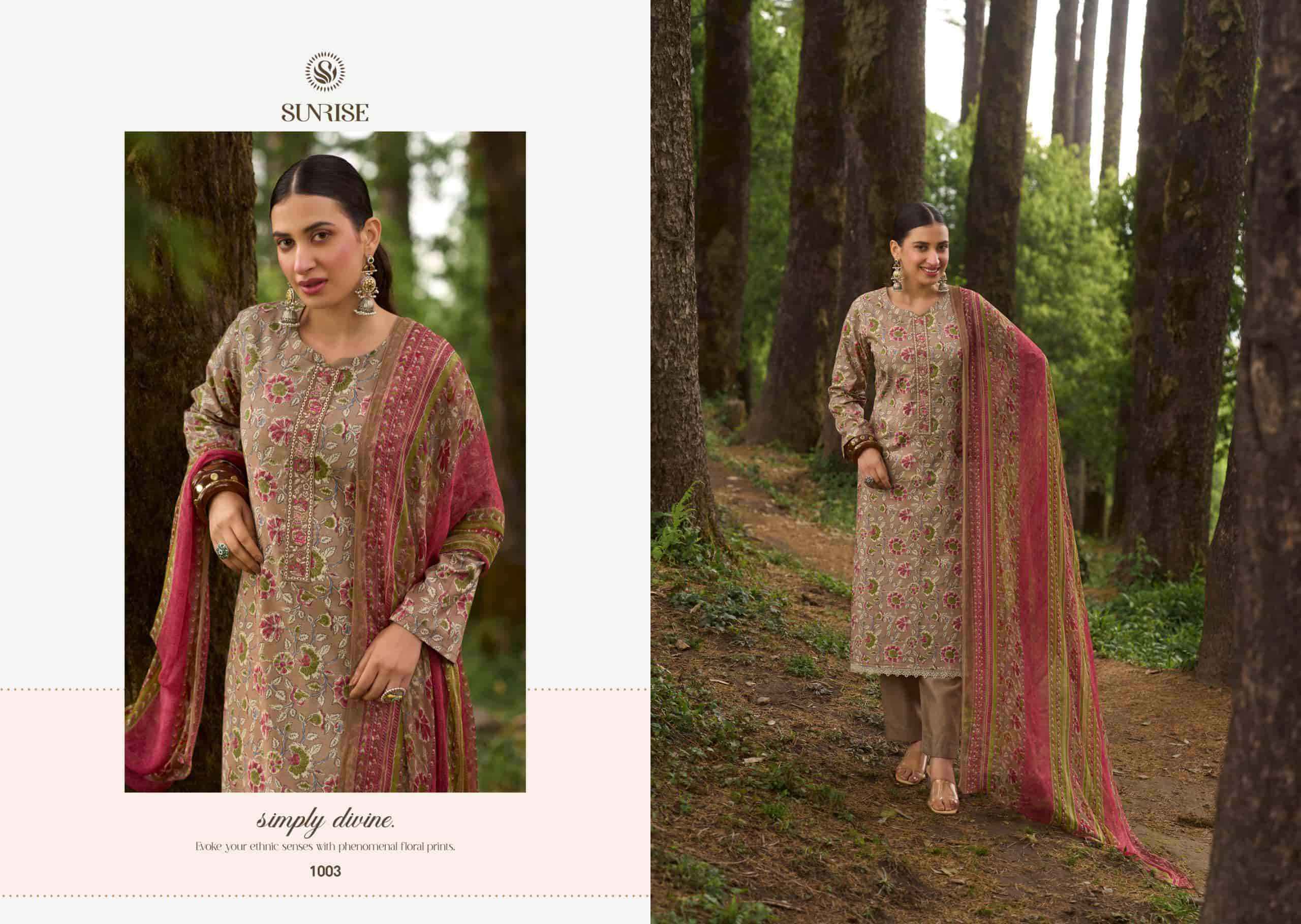 Suryajyoti Sajni Pure lawn Cotton Dress _ Wholesale Surat ( 8 Pcs catalog )
