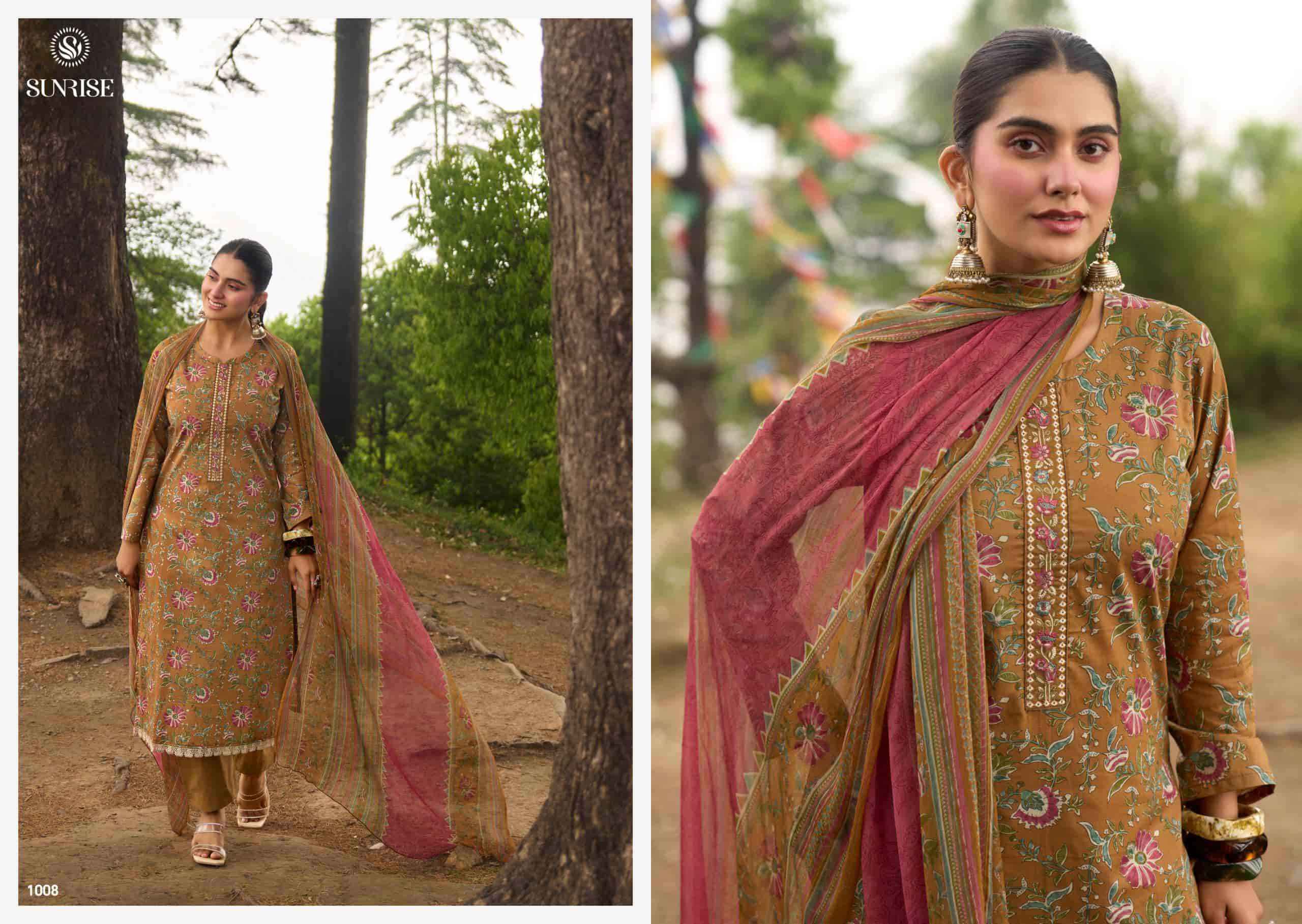 Suryajyoti Sajni Pure lawn Cotton Dress _ Wholesale Surat ( 8 Pcs catalog )