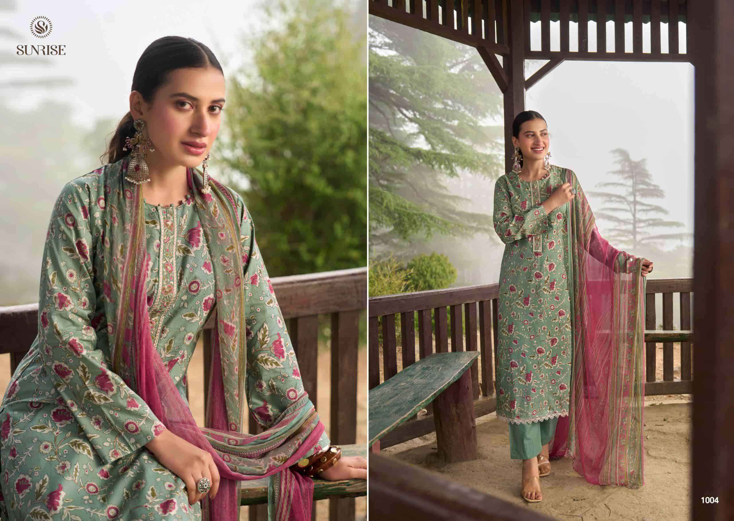 Suryajyoti Sajni Pure lawn Cotton Dress _ Wholesale Surat ( 8 Pcs catalog )