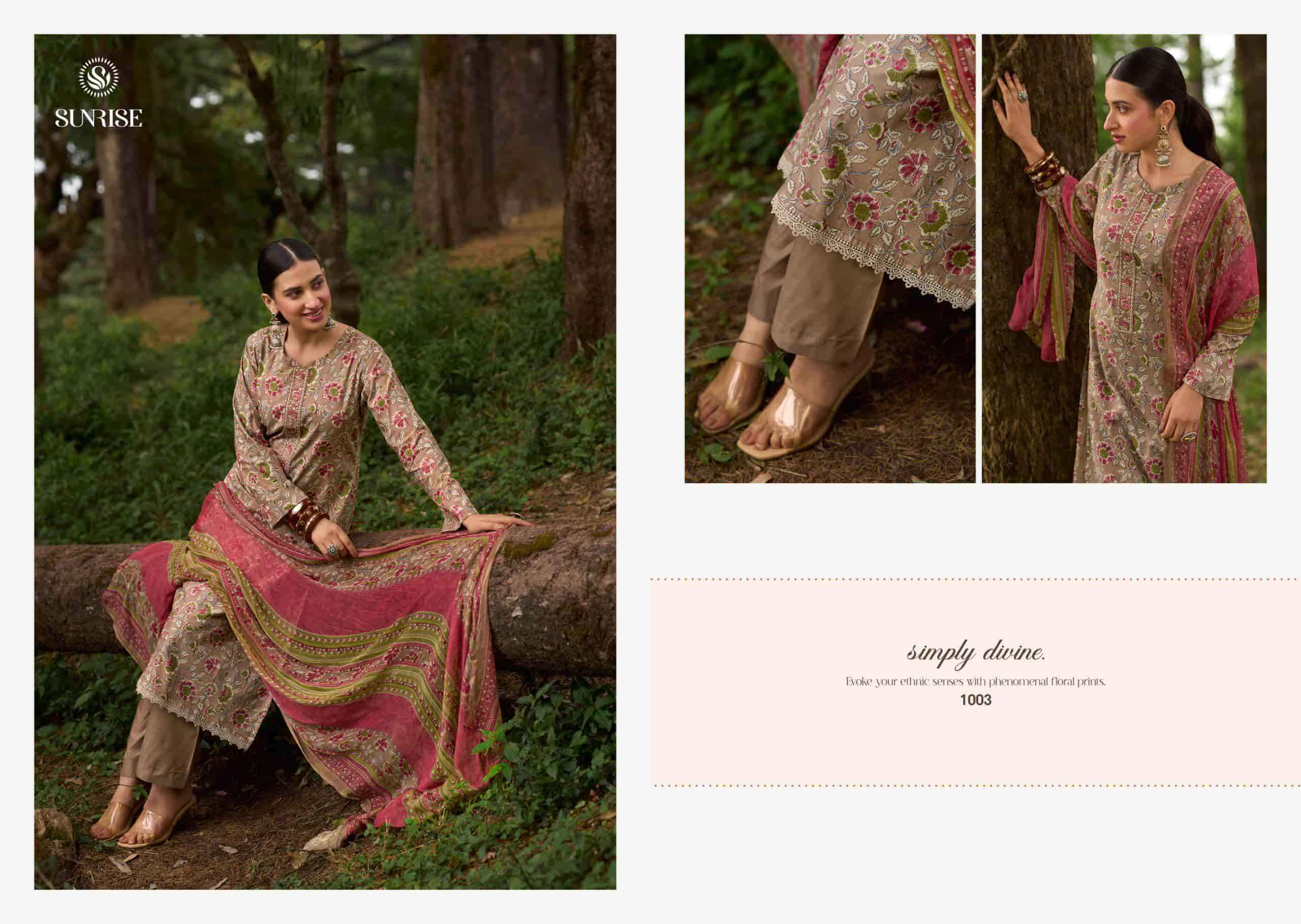 Suryajyoti Sajni Pure lawn Cotton Dress _ Wholesale Surat ( 8 Pcs catalog )
