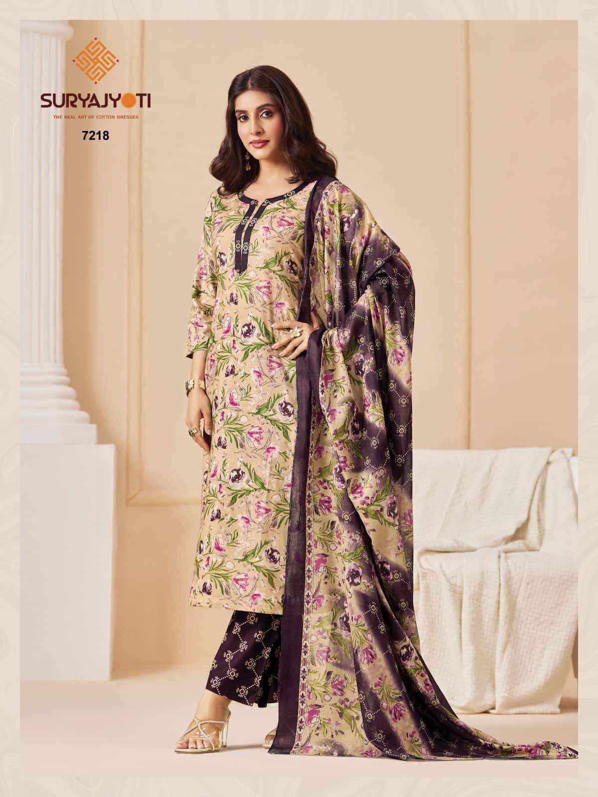 Suryajyoti Trendy Cotton Vol 72 Wholesale Online Supplier ( 20 Pcs Catalogue )
