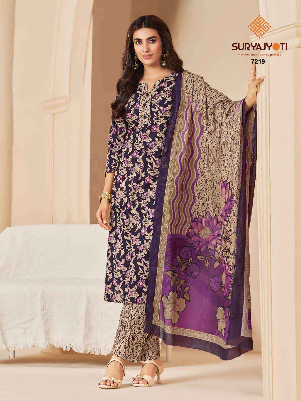 Suryajyoti Trendy Cotton Vol 72 Wholesale Online Supplier ( 20 Pcs Catalogue )