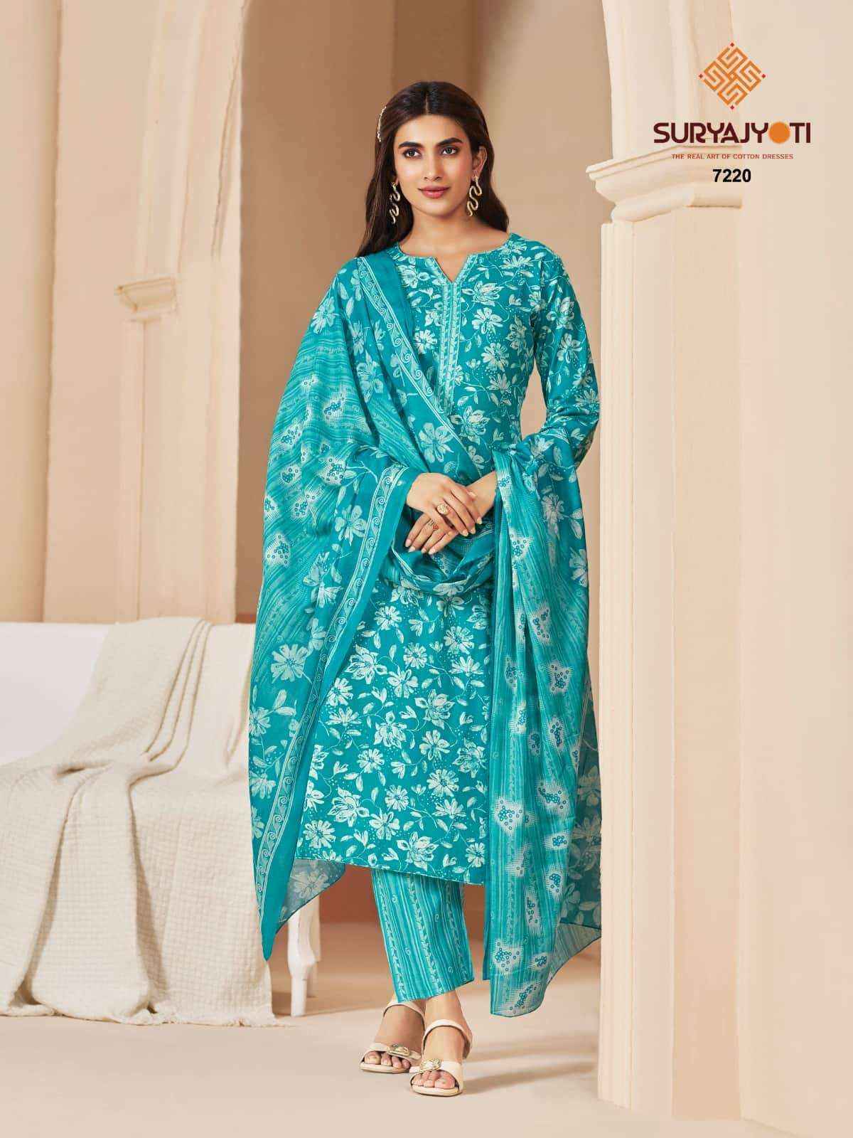 Suryajyoti Trendy Cotton Vol 72 Wholesale Online Supplier ( 20 Pcs Catalogue )