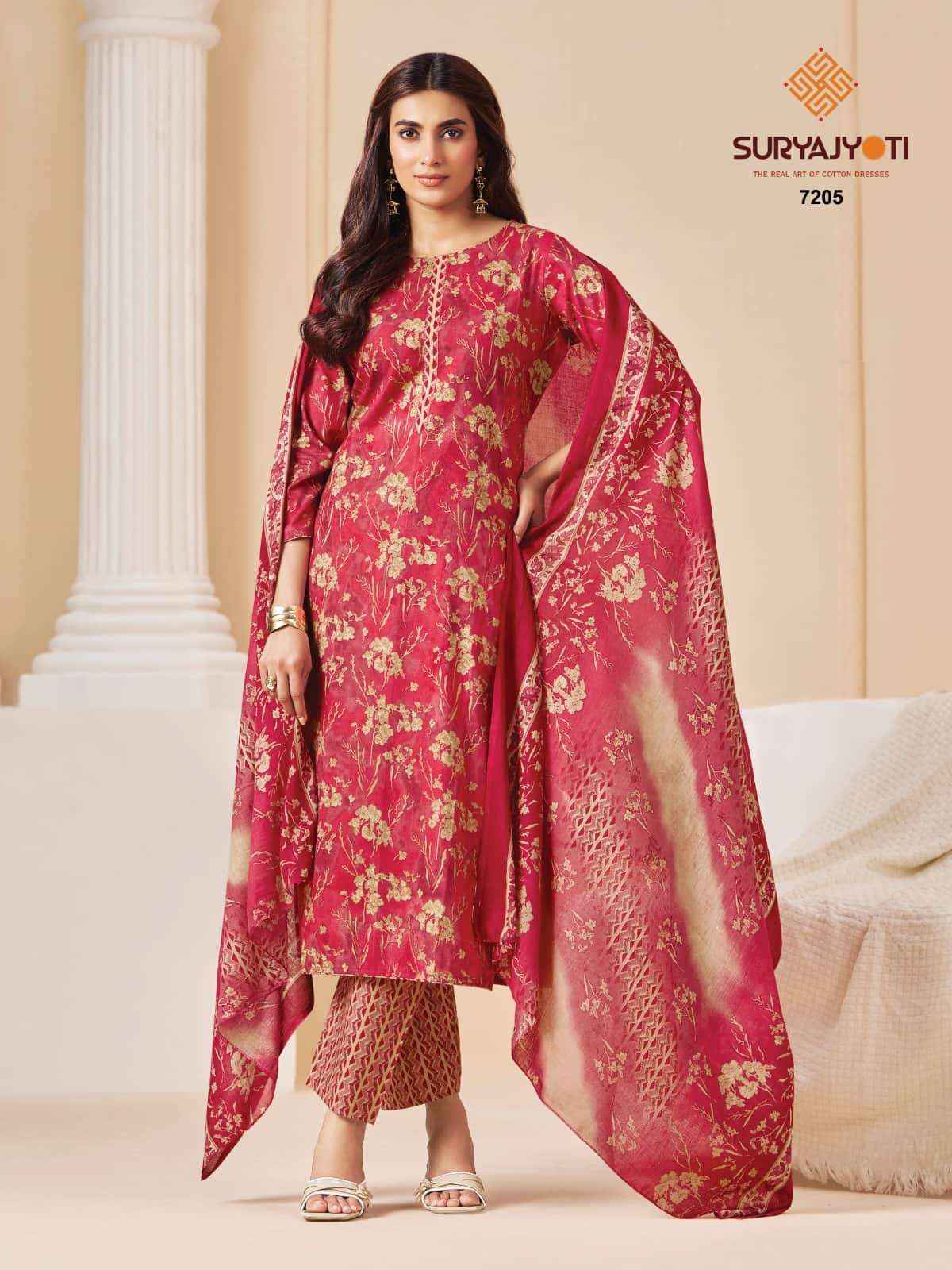Suryajyoti Trendy Cotton Vol 72 Wholesale Online Supplier ( 20 Pcs Catalogue )