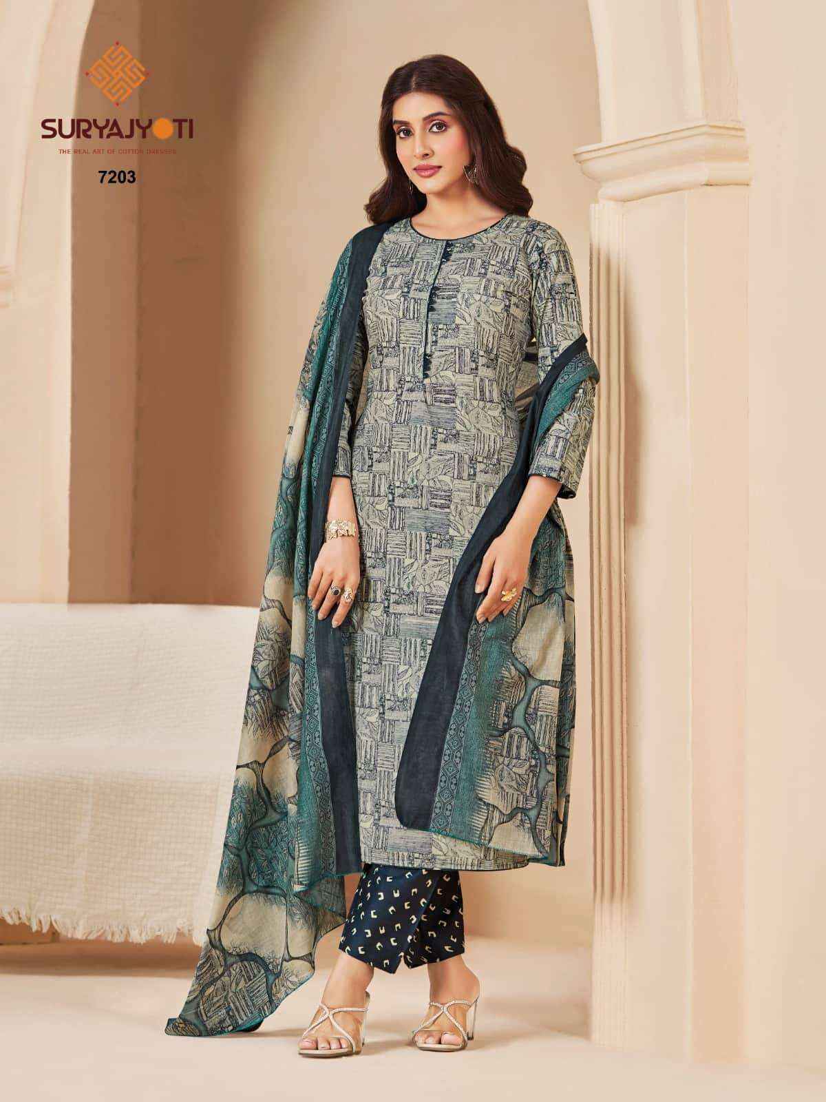 Suryajyoti Trendy Cotton Vol 72 Wholesale Online Supplier ( 20 Pcs Catalogue )