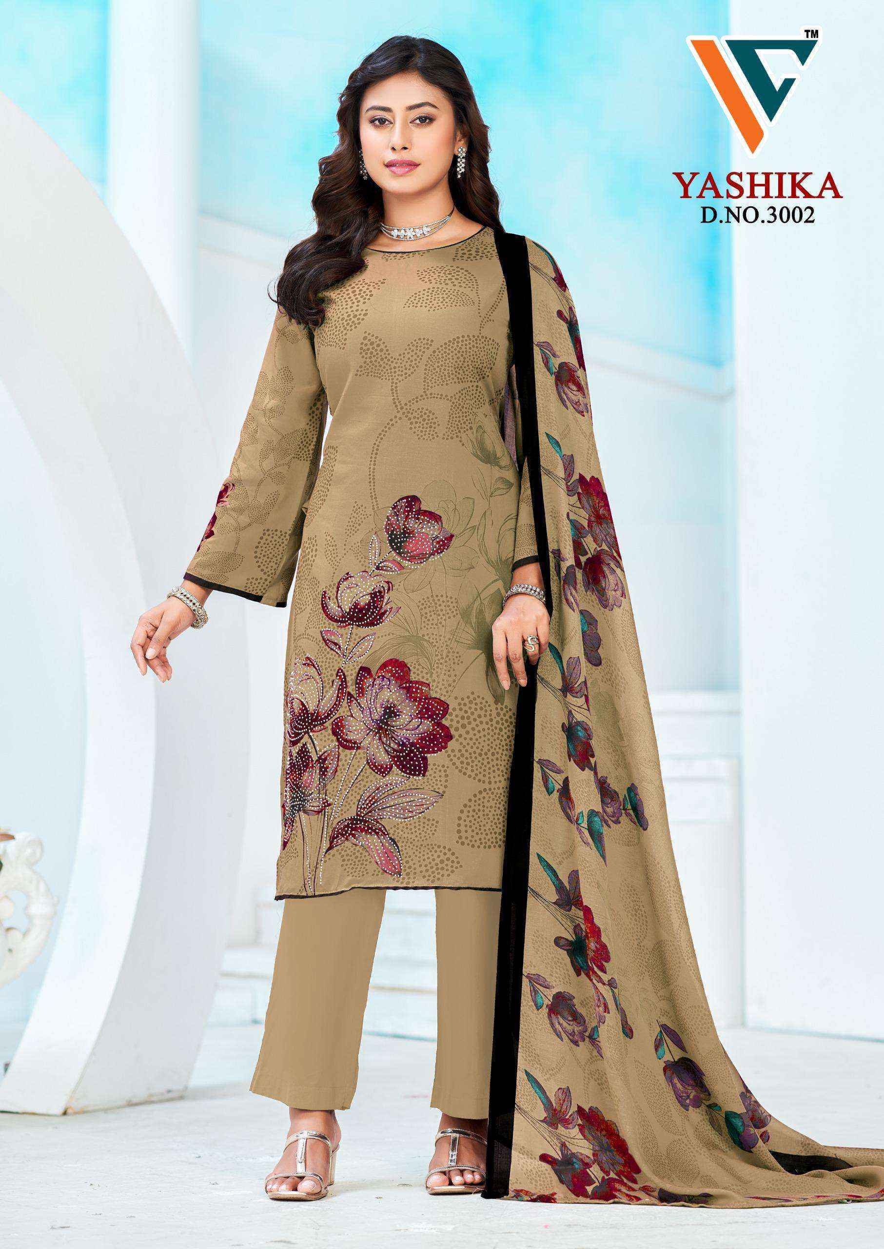 Vandana‎ Creation Yashika Vol 3 Cotton Dress Material Wholesale Surat ( 8 Pcs Catalog )