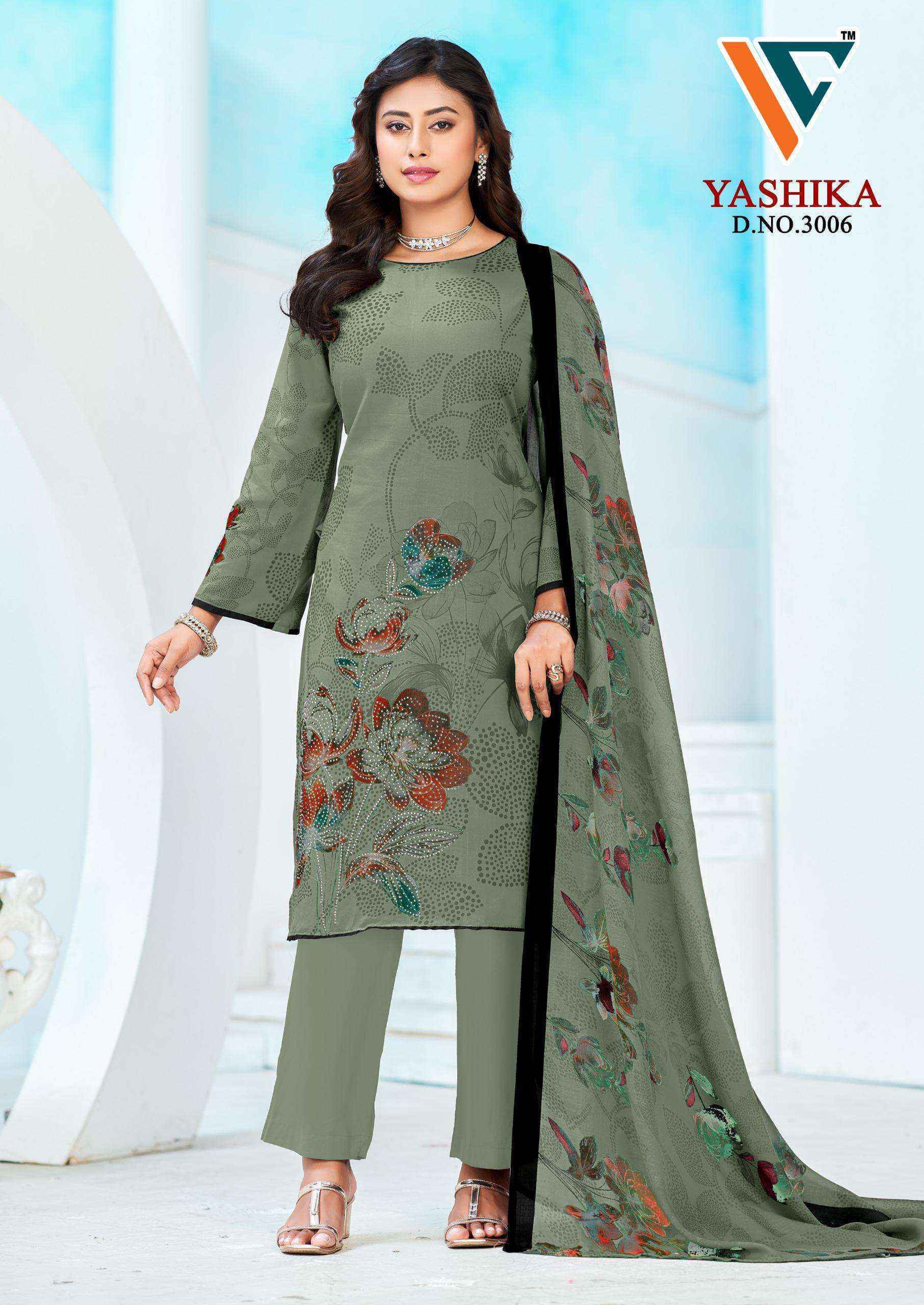 Vandana‎ Creation Yashika Vol 3 Cotton Dress Material Wholesale Surat ( 8 Pcs Catalog )