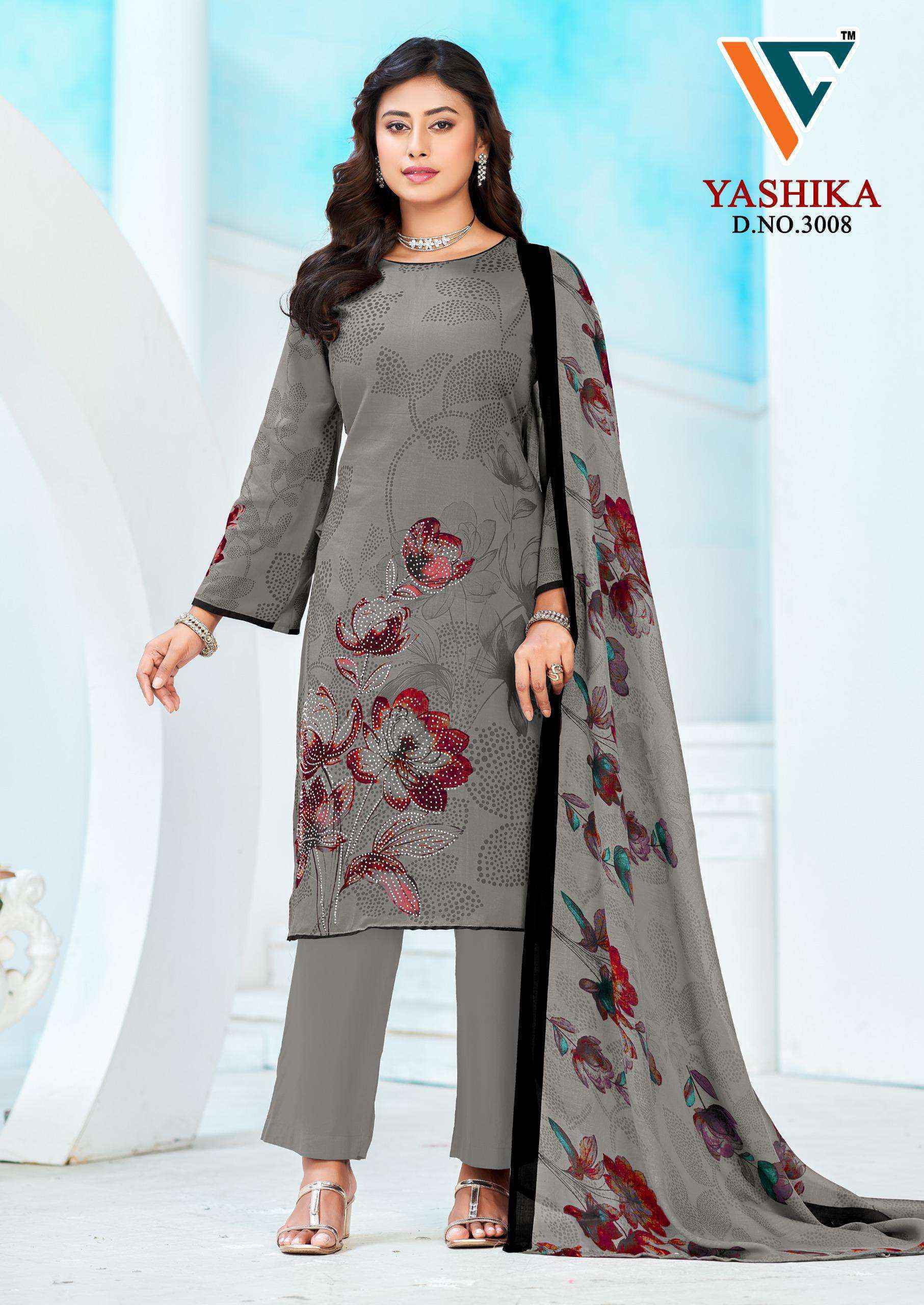 Vandana‎ Creation Yashika Vol 3 Cotton Dress Material Wholesale Surat ( 8 Pcs Catalog )