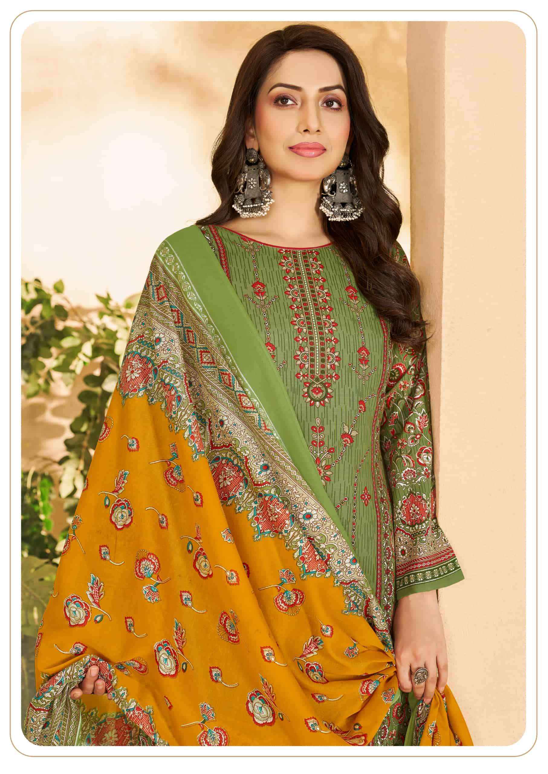 Vandana Fashion Karachi Studio Vol 6 Printed Karachi Cotton Suit _ Surat Wholesale Textile Price ( 8 Pcs Catalog )