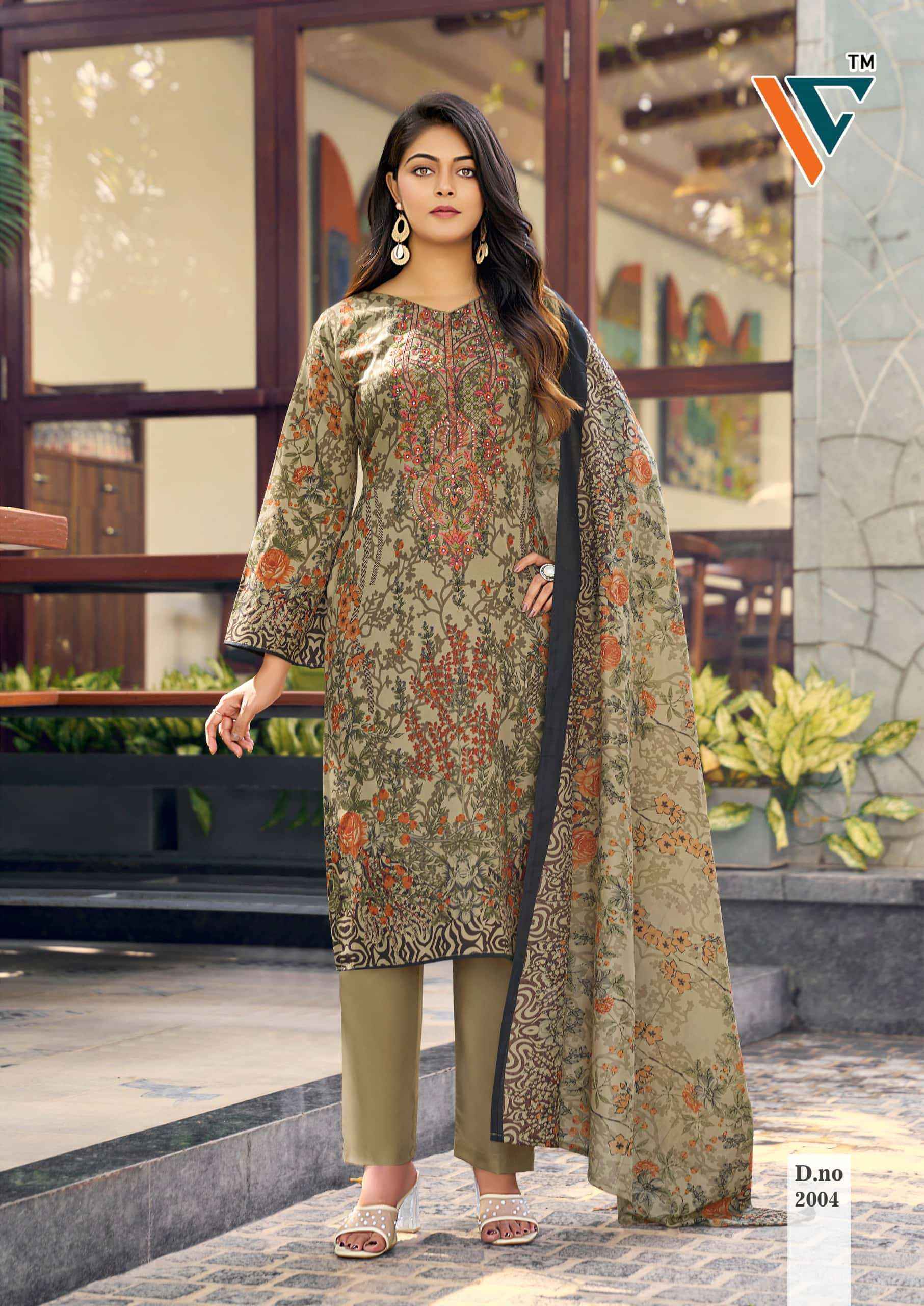 Vandana Fashion Madhubala Vol 2 Exclusive Karachi Cotton Dress _ Wholesale Surat ( 8 Pcs Catalog )