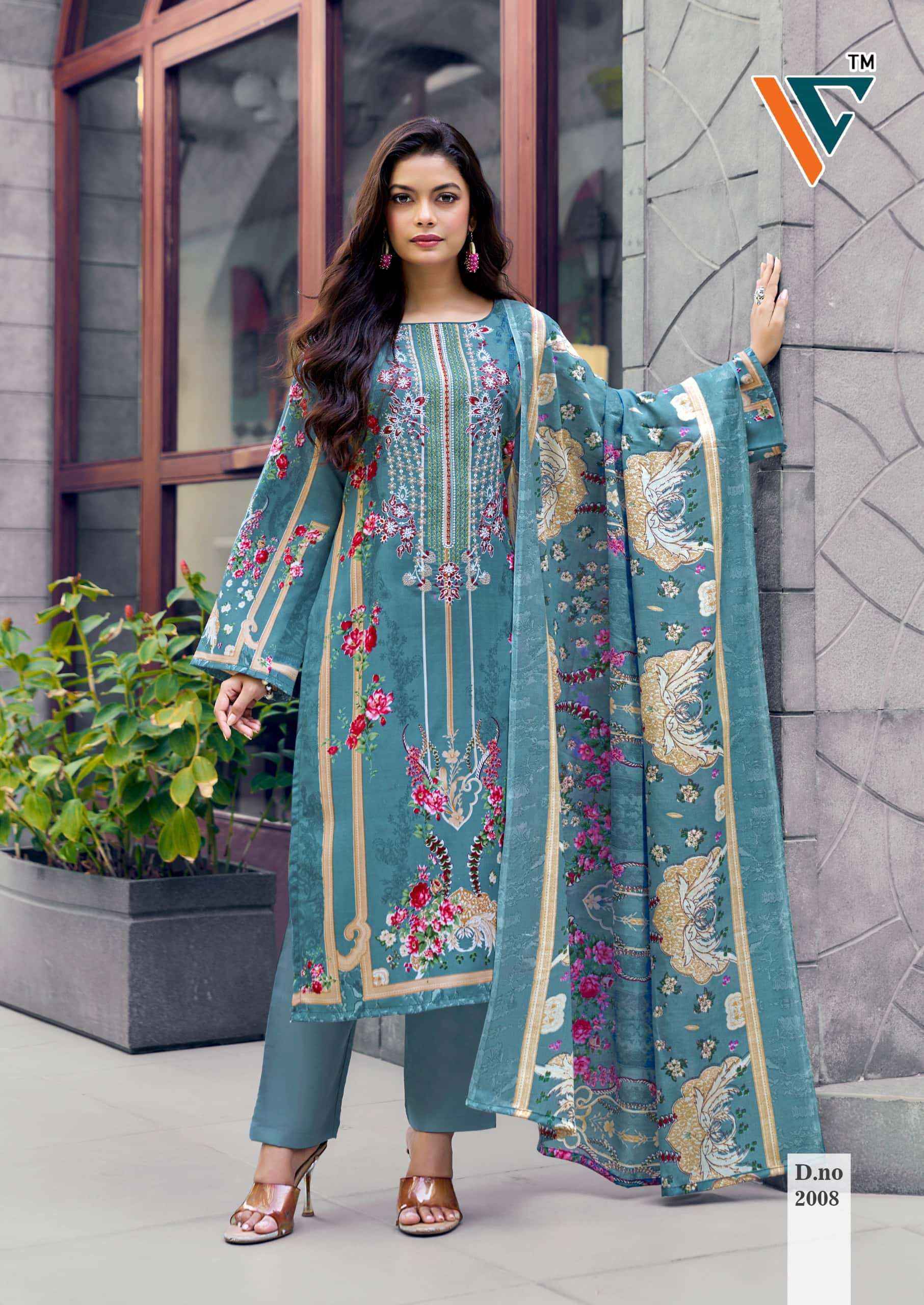 Vandana Fashion Madhubala Vol 2 Exclusive Karachi Cotton Dress _ Wholesale Surat ( 8 Pcs Catalog )