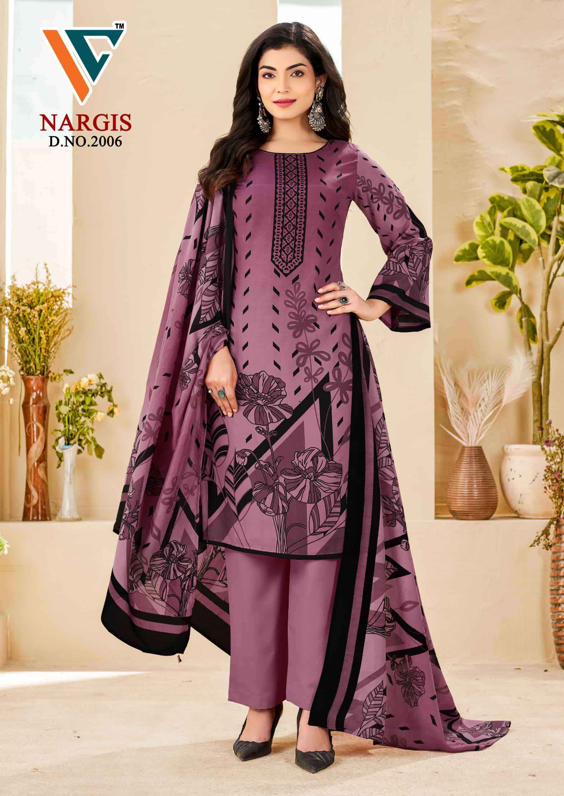 Vandana Fashion Nargis Vol 2 Printed Cotton Dress Material _ Wholesale Surat Rate ( 8 Pcs Catalog )