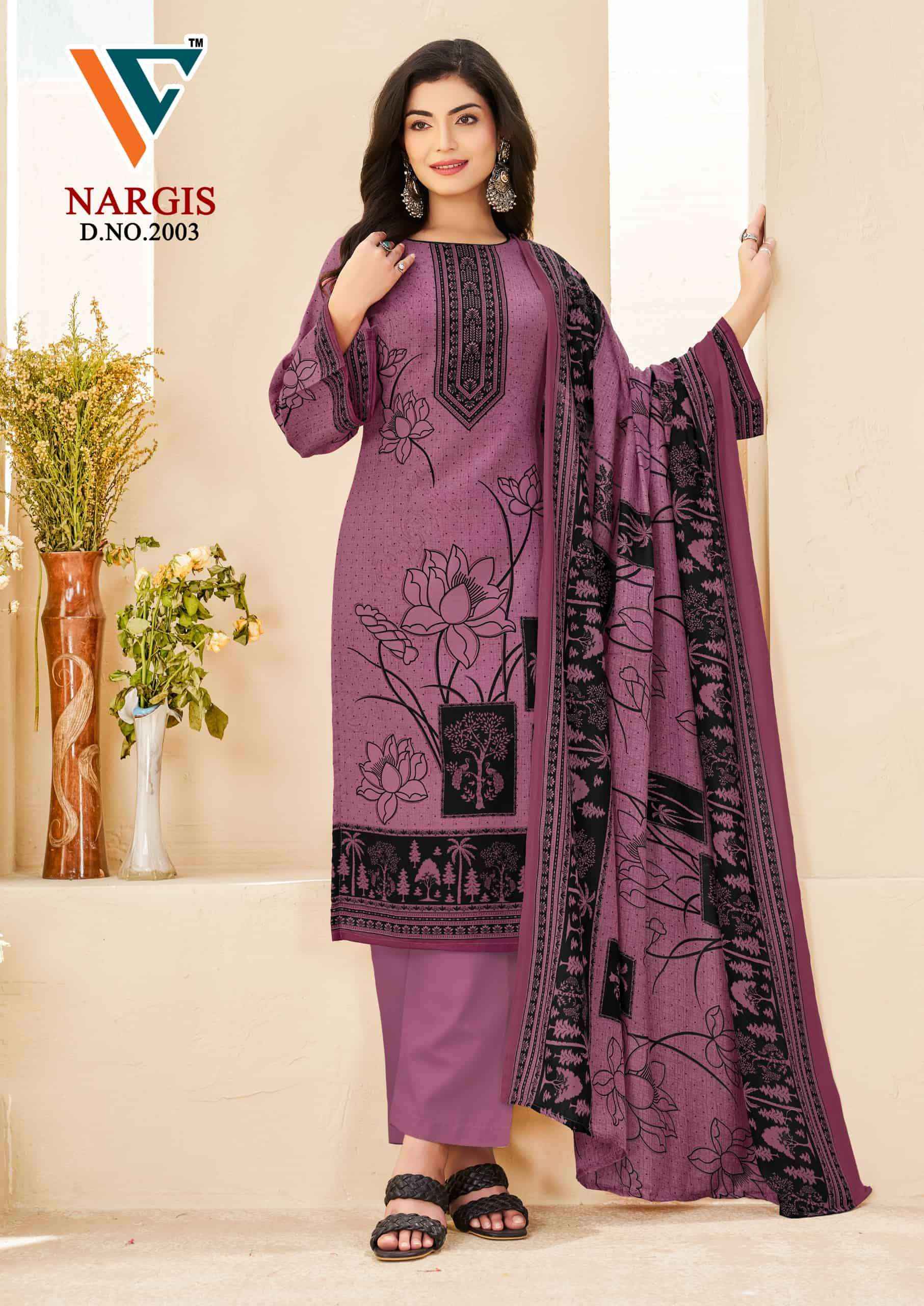 Vandana Fashion Nargis Vol 2 Printed Cotton Dress Material _ Wholesale Surat Rate ( 8 Pcs Catalog )