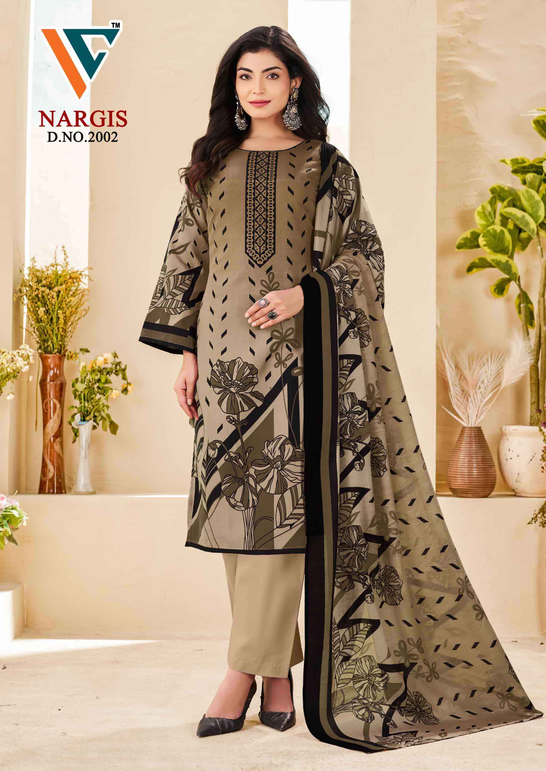 Vandana Fashion Nargis Vol 2 Printed Cotton Dress Material _ Wholesale Surat Rate ( 8 Pcs Catalog )
