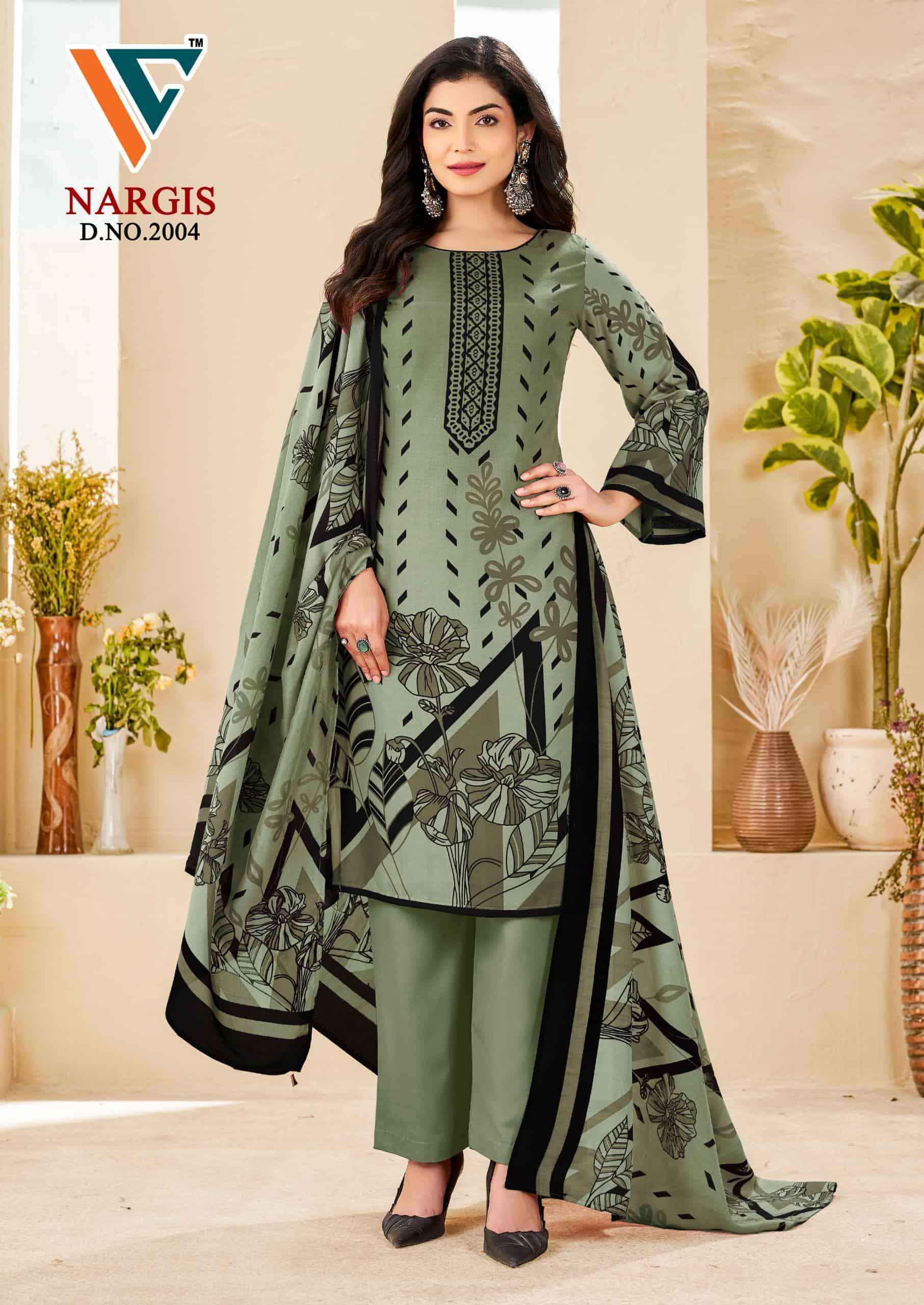 Vandana Fashion Nargis Vol 2 Printed Cotton Dress Material _ Wholesale Surat Rate ( 8 Pcs Catalog )