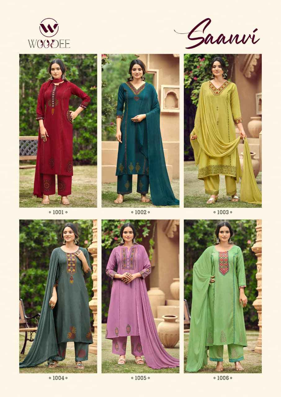 Woodee Saanvi Rayon Kurti Combo Set _  Surat Wholesale Shop ( 6 Pcs Catalog )
