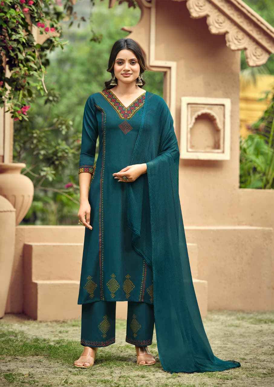 Woodee Saanvi Rayon Kurti Combo Set _  Surat Wholesale Shop ( 6 Pcs Catalog )