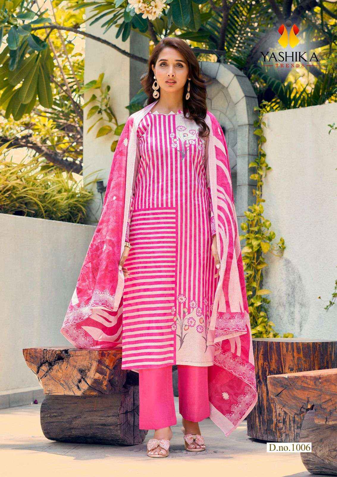 Yashika Ziana Premium Wear Cotton Dress Material Surat online ( 8 Pcs Catalogue )