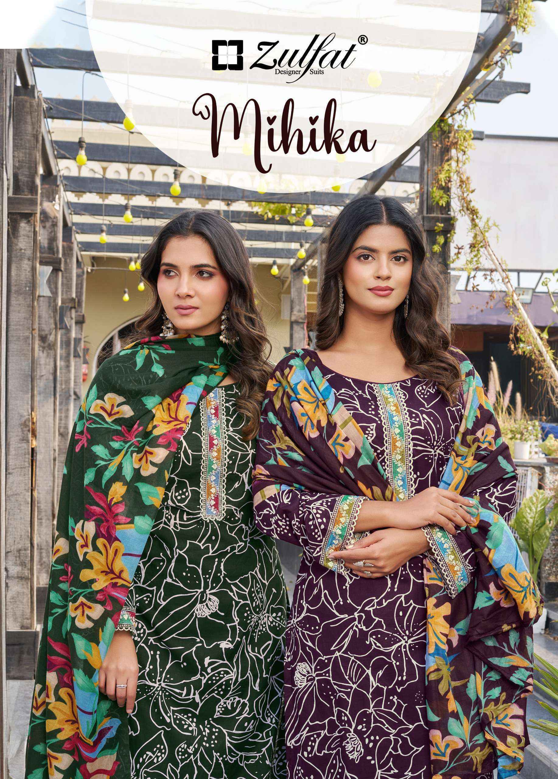 Zulfat Mihika Cotton Dress Material Wholesale Surat Rate ( 4 Pcs Catalog )