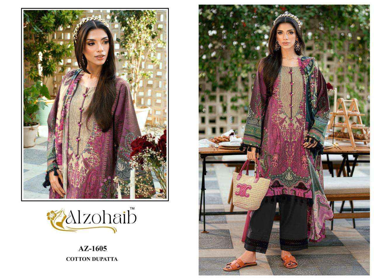 Al Zohaib Rahma Vol 2 Unstitch Pakistani Dress Material Wholesale Price ( 4 Pcs Catalogue )
