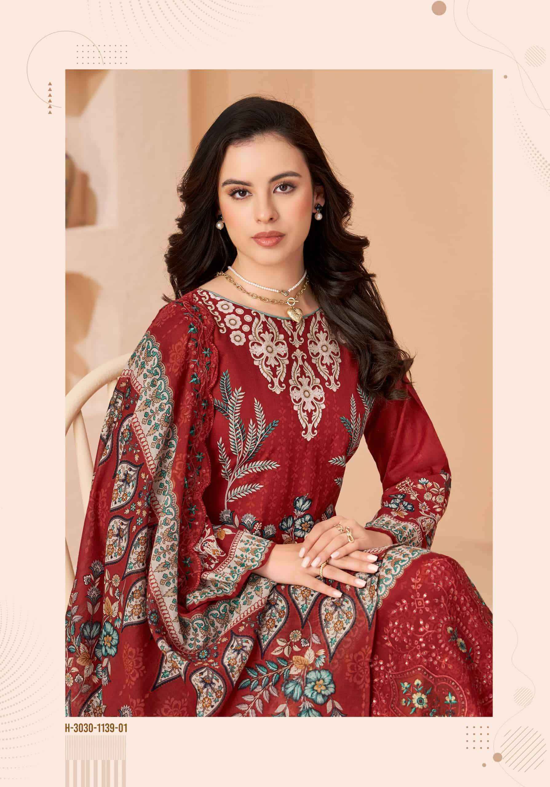 Alok Suit Anarkali Special Pure Cotton Dress Material _ Wholesale Factory Rate ( 8 Pcs Catalog )