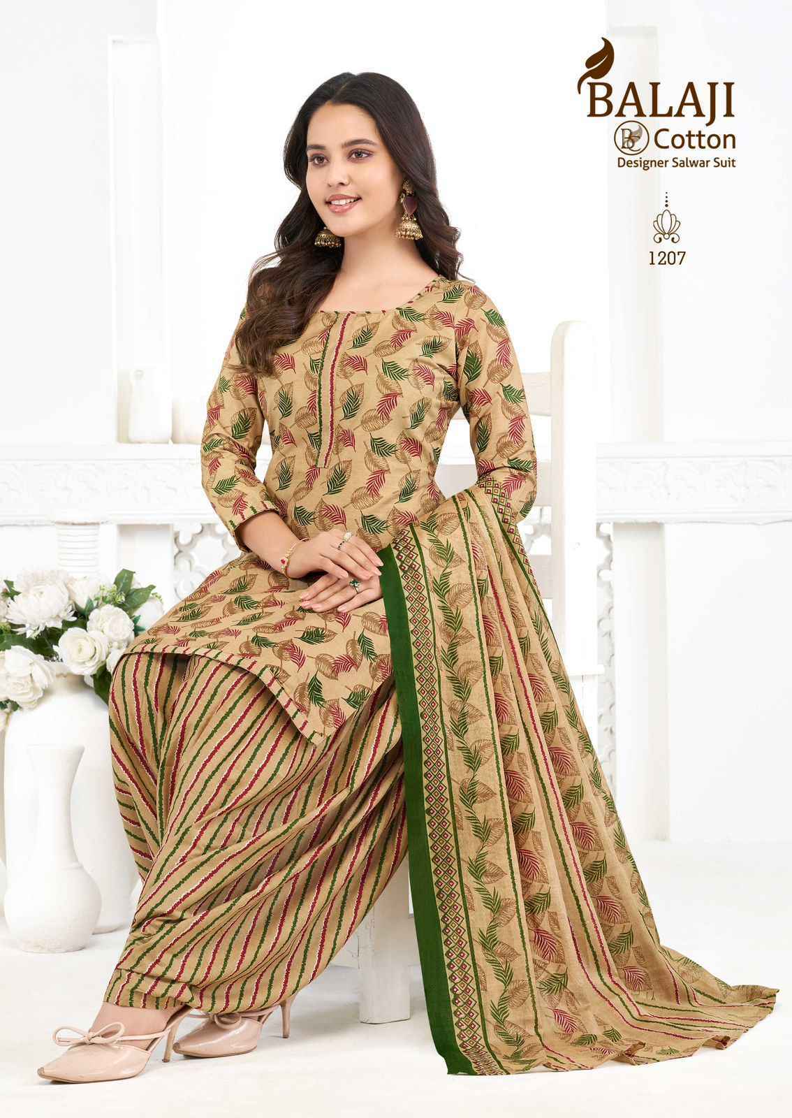Balaji Sui Dhaga Vol 12 Cotton Readymade Dress Wholesale Dealer ( 10 pcs Catalogue )