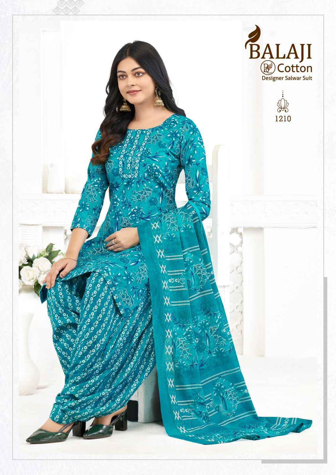 Balaji Sui Dhaga Vol 12 Cotton Readymade Dress Wholesale Dealer ( 10 pcs Catalogue )