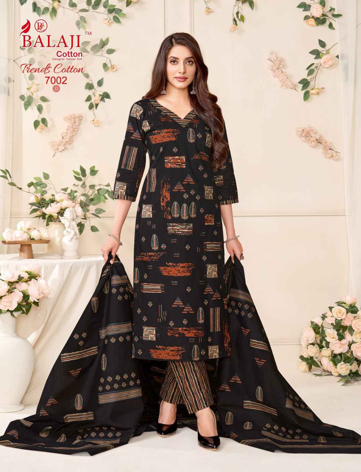 Balaji Trends Cotton Vol 7 Readymade Cotton Dress Collection ( 10 Pcs Catalog )