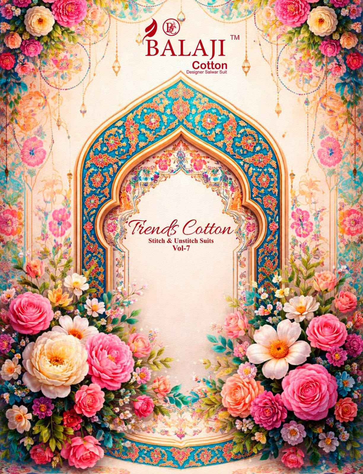 Balaji Trends Cotton Vol 7 Readymade Cotton Dress Collection ( 10 Pcs Catalog )