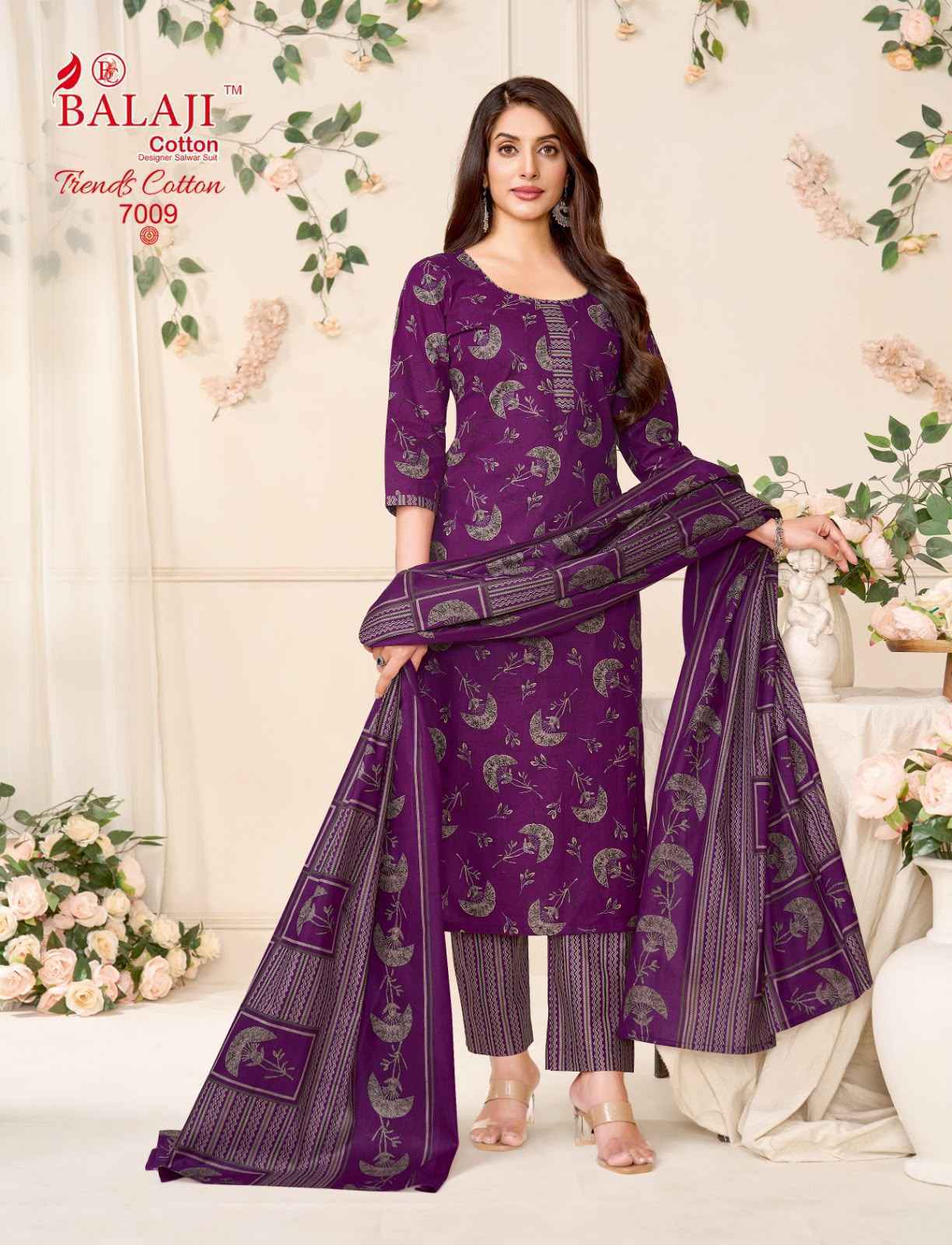 Balaji Trends Cotton Vol 7 Readymade Cotton Dress Collection ( 10 Pcs Catalog )